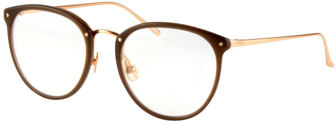 Color_LFLC251C6OPT - Calthorpe Oval Optical Frame in Brown