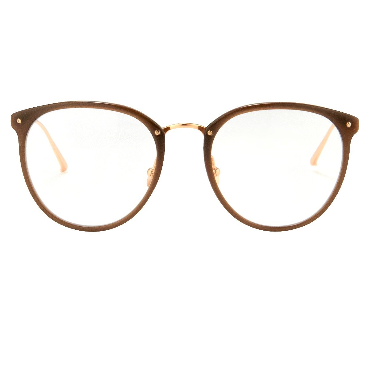 Color_LFLC251C6OPT - Calthorpe Oval Optical Frame in Brown