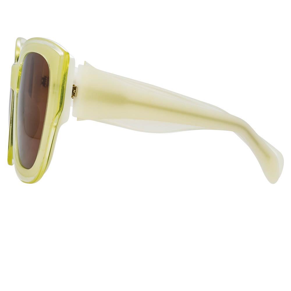 Color_MW261C3SUN - Matthew Williamson Senna D-Frame Sunglasses in Yellow