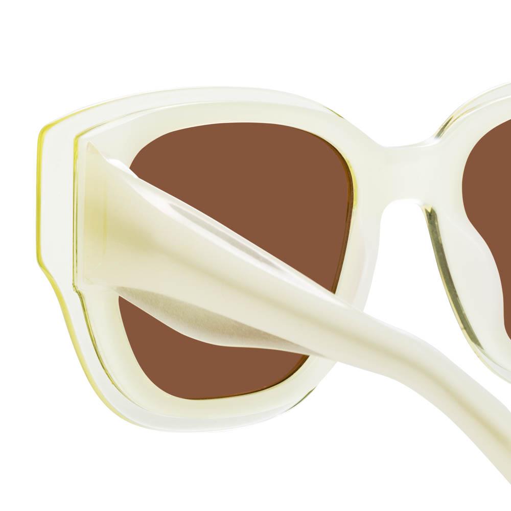 Color_MW261C3SUN - Matthew Williamson Senna D-Frame Sunglasses in Yellow