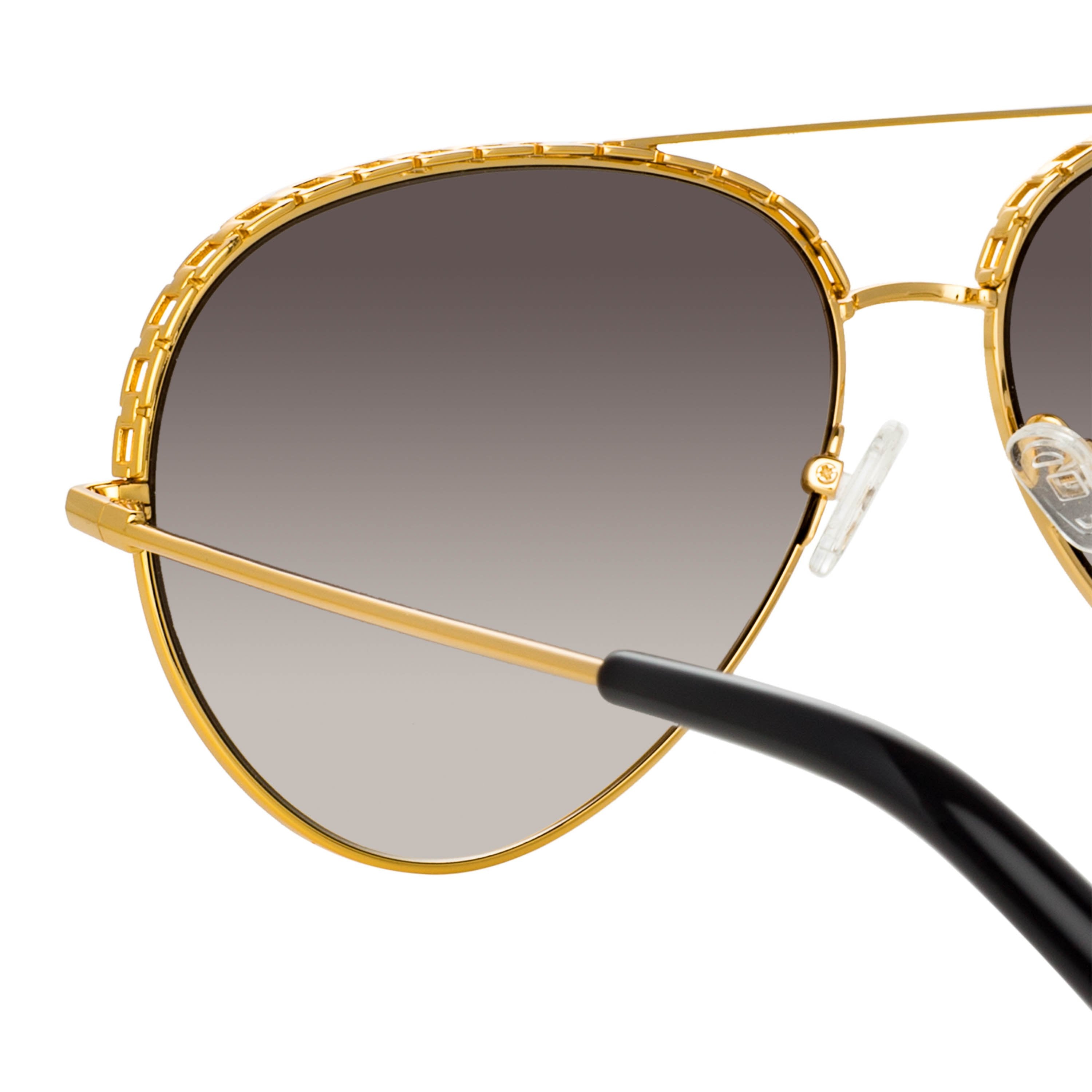 Color_MW273C1SUN - Matthew Williamson Magnolia Sunglasses in Yellow Gold