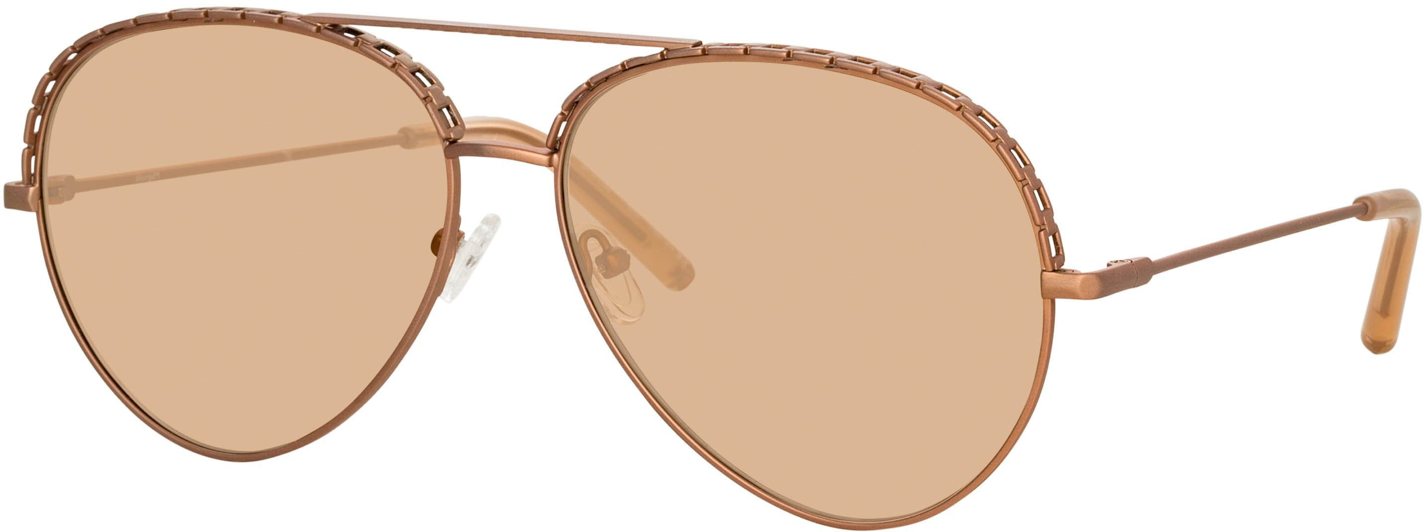 Color_MW273C4SUN - Matthew Williamson Magnolia Sunglasses in Nude