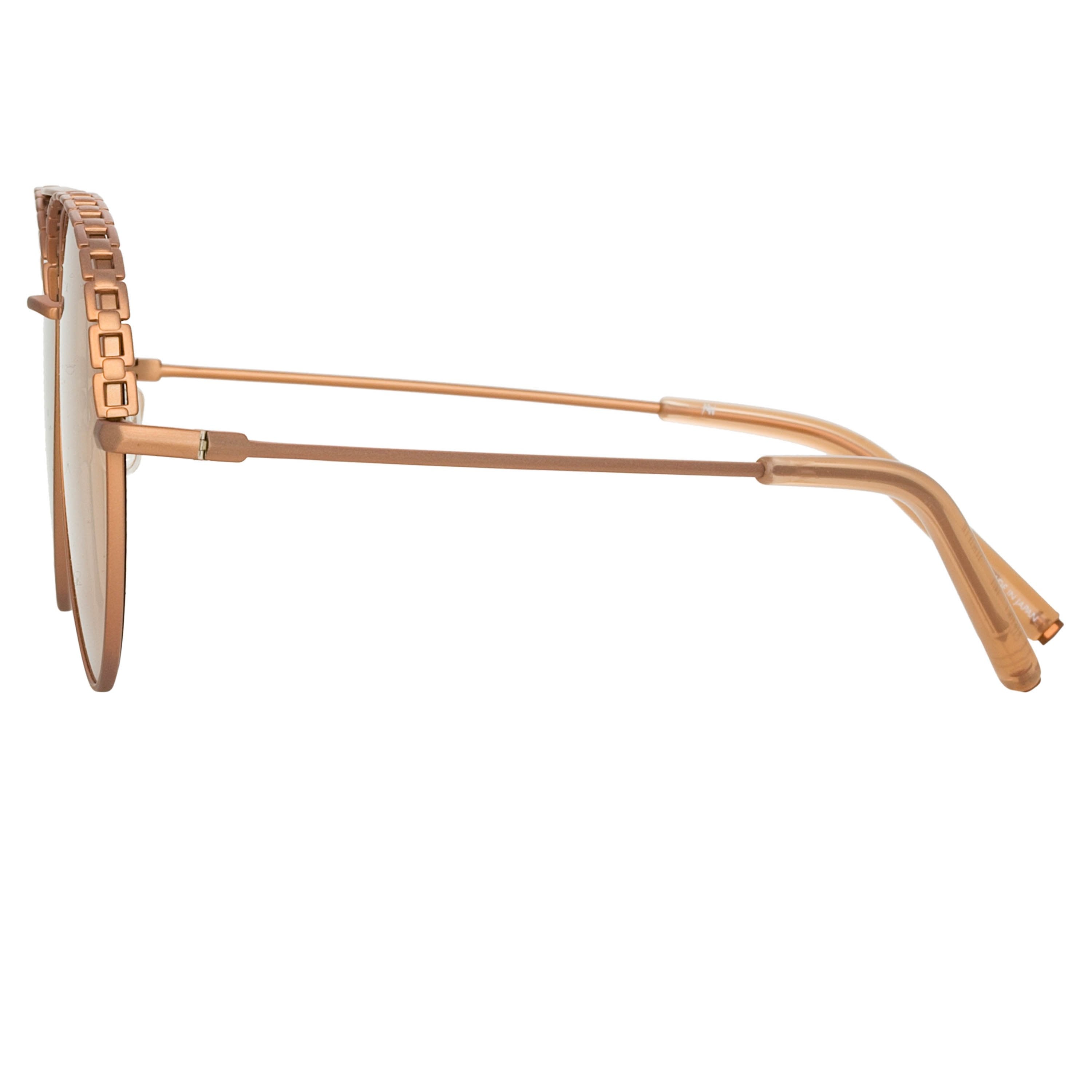 Color_MW273C4SUN - Matthew Williamson Magnolia Sunglasses in Nude