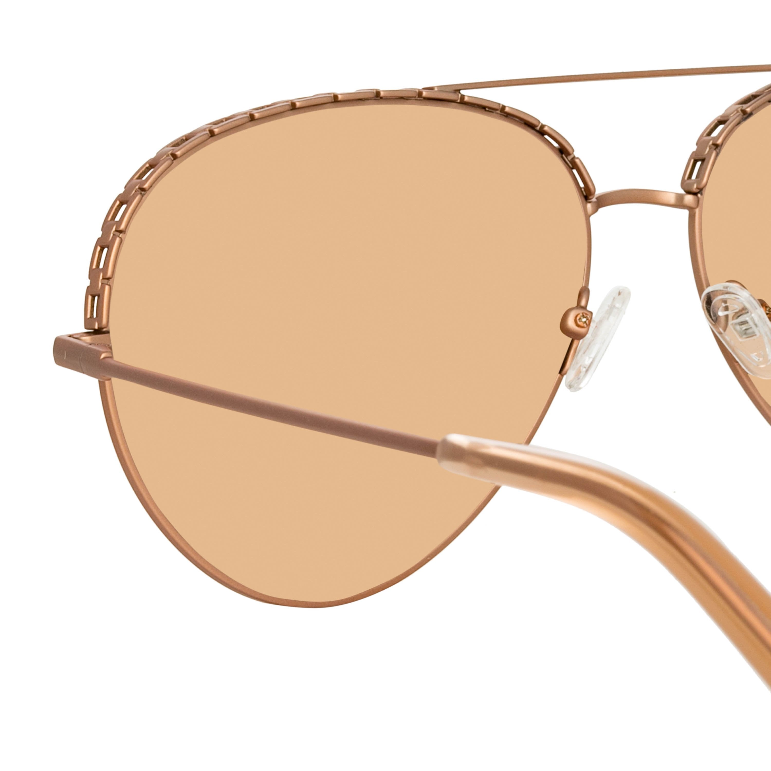 Color_MW273C4SUN - Matthew Williamson Magnolia Sunglasses in Nude