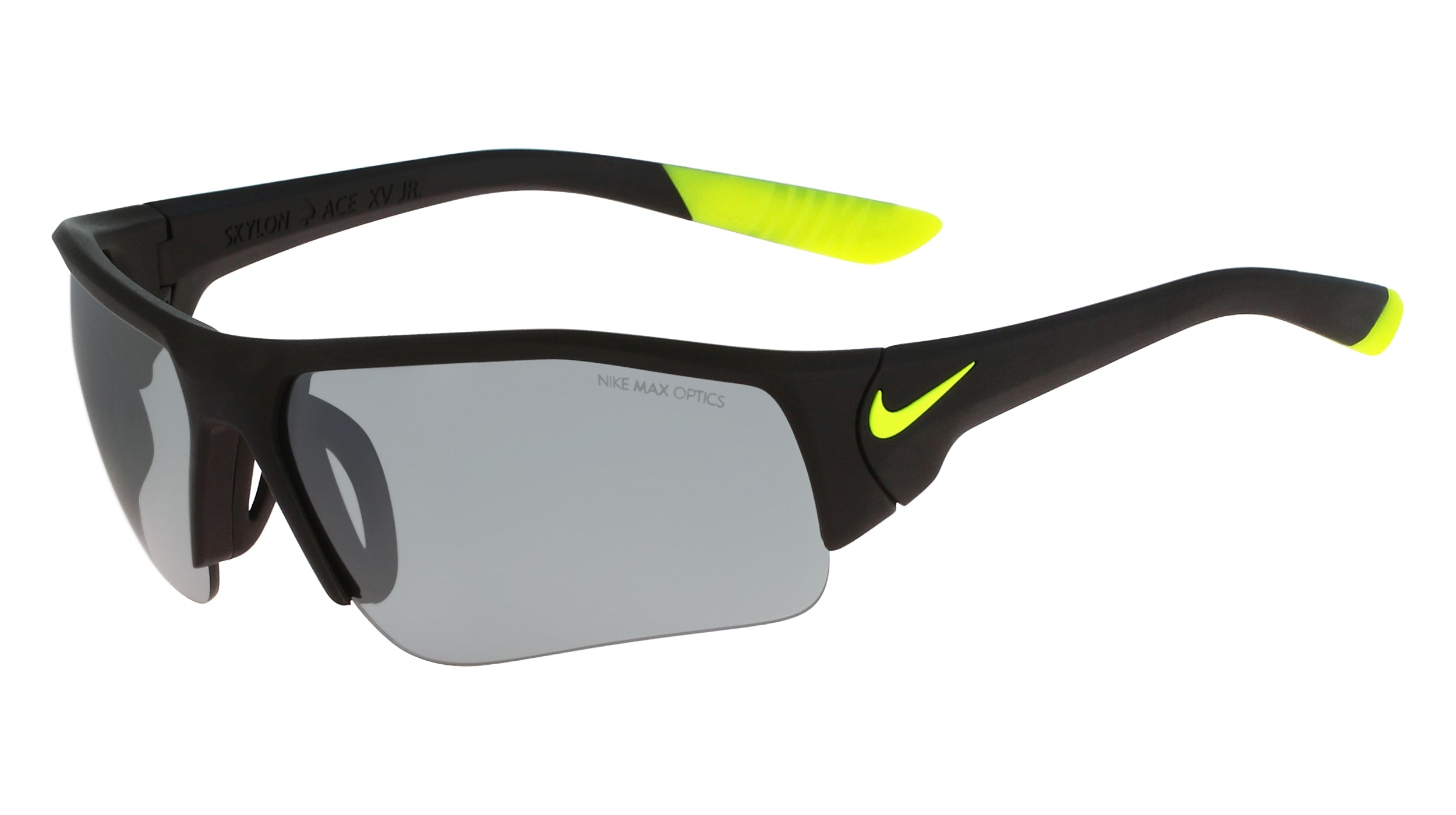 Color_007 - MATTE BLACK/VOLT W/GRY SIL FL