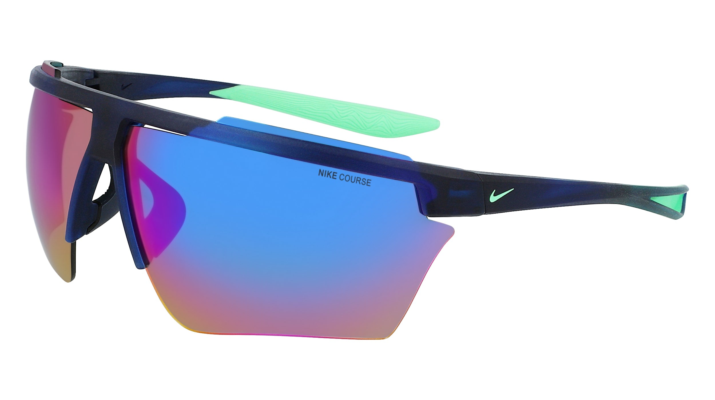 Color_410 - MATTE NAVY/TURQ MIRROR