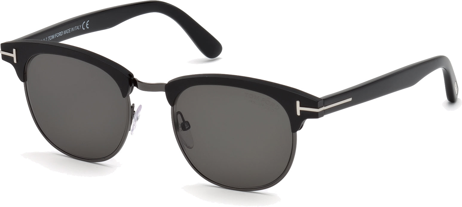 Color_02D - matte black / smoke polarized