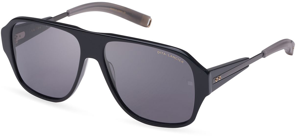 Color_DLS705-A-02 - BLACK - BLACK GUN - DITA-SEA LENS - GREY POLARIZED