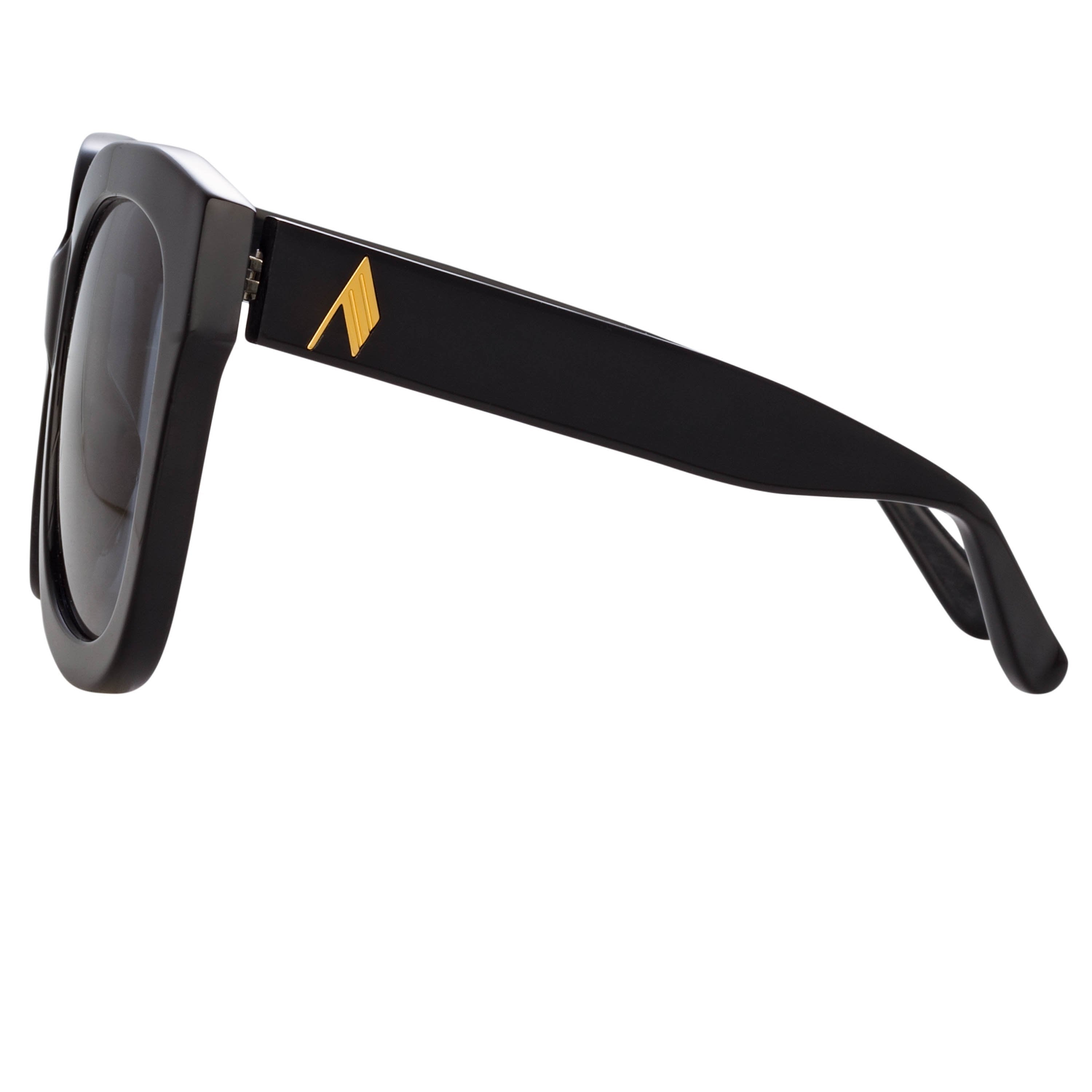 Color_ATTICO12C1SUN - Attico Zoe Oversized Sunglasses in Black