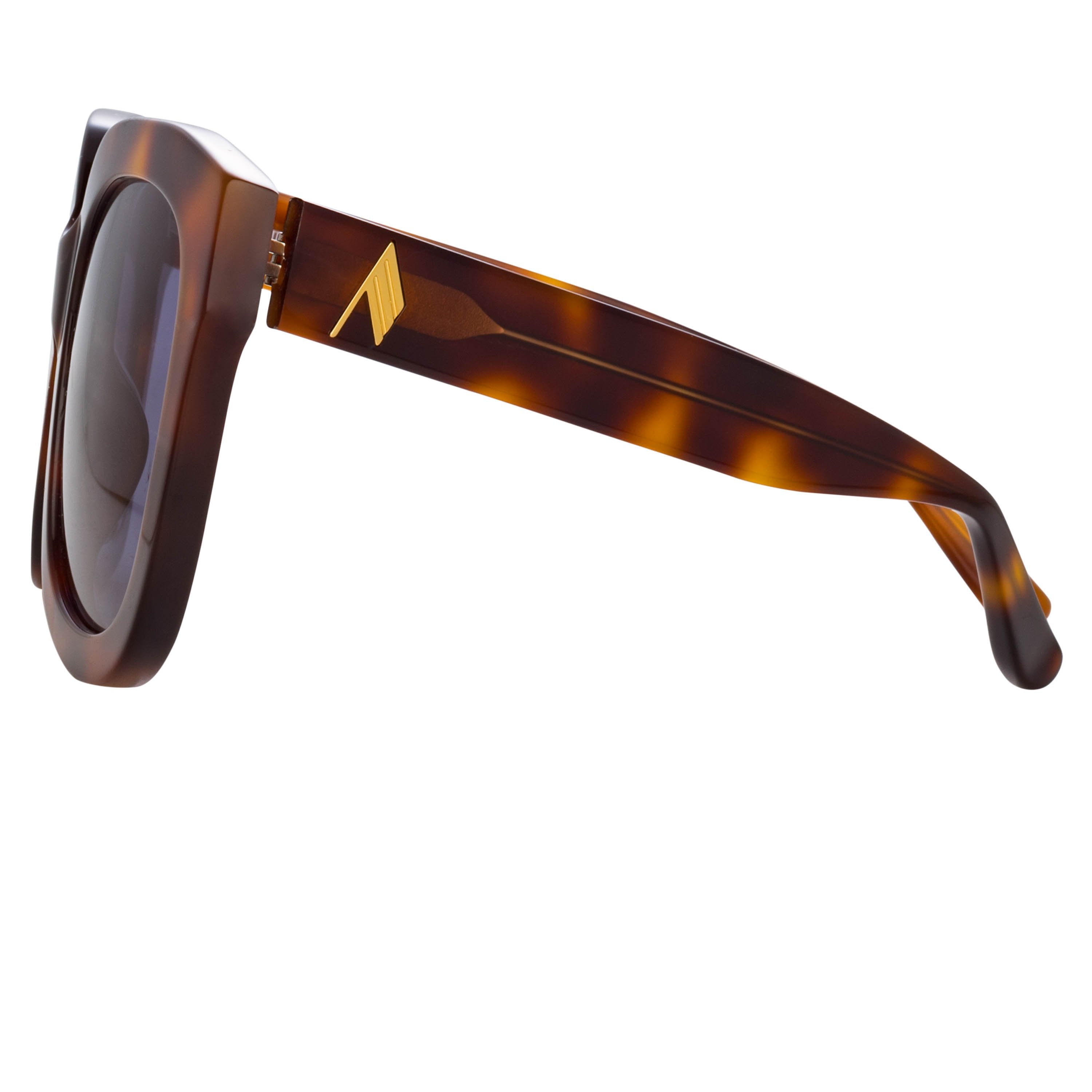 Color_ATTICO12C2SUN - Attico Zoe Oversized Sunglasses in Tortoiseshell