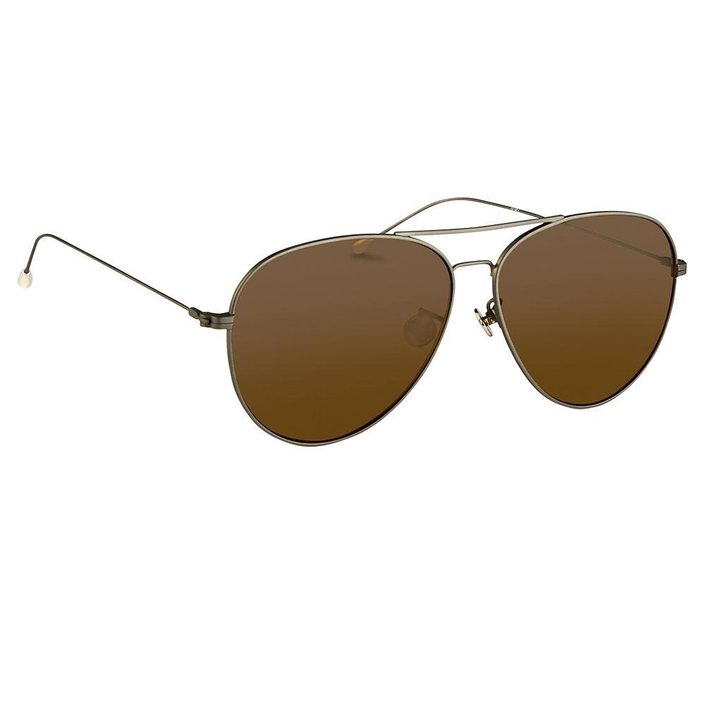 Color_AD40C3SUN - Ann Demeulemeester 40 C3 Aviator Sunglasses