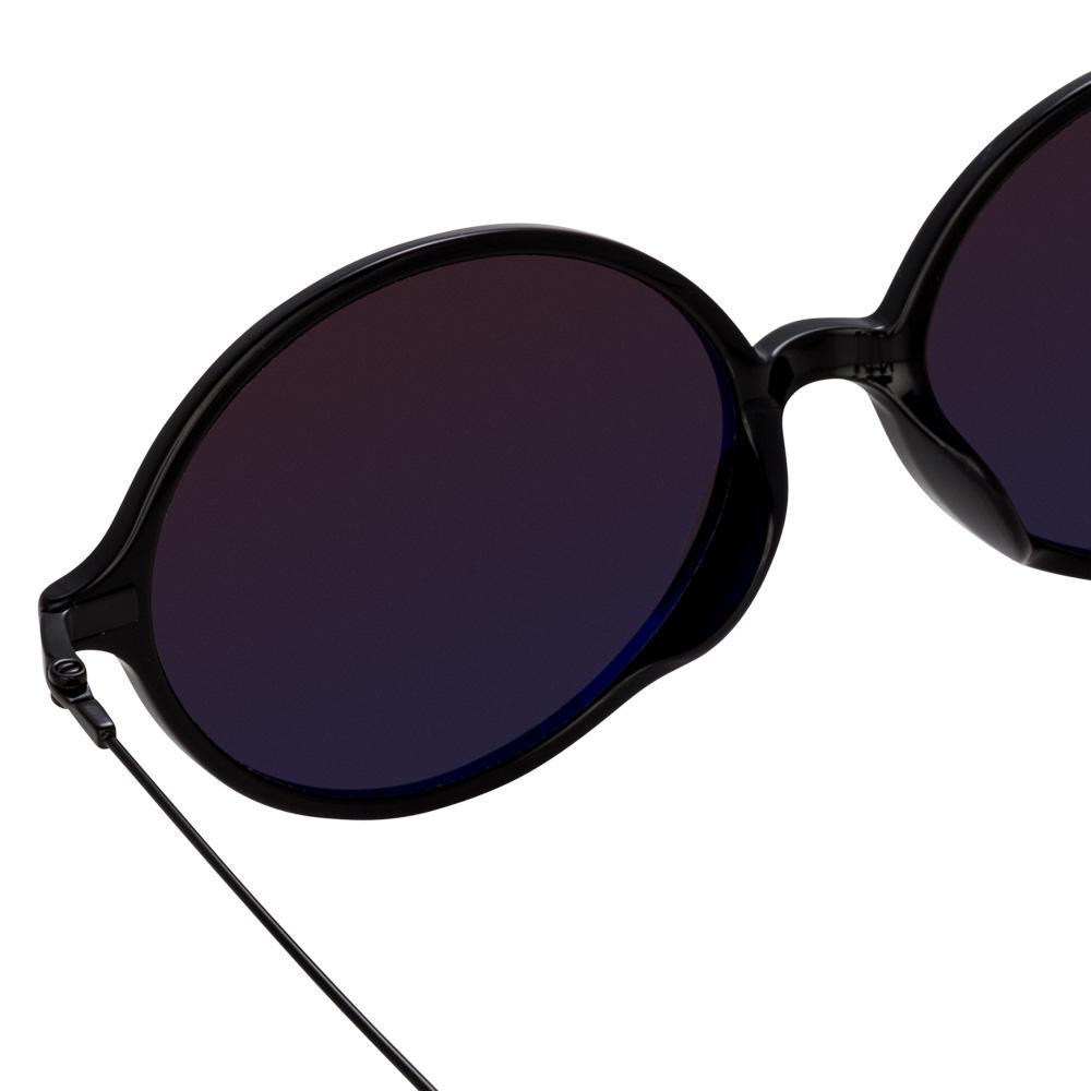 Color_AD64C1SUN - Ann Demeulemeester 64 C1 Oval Sunglasses