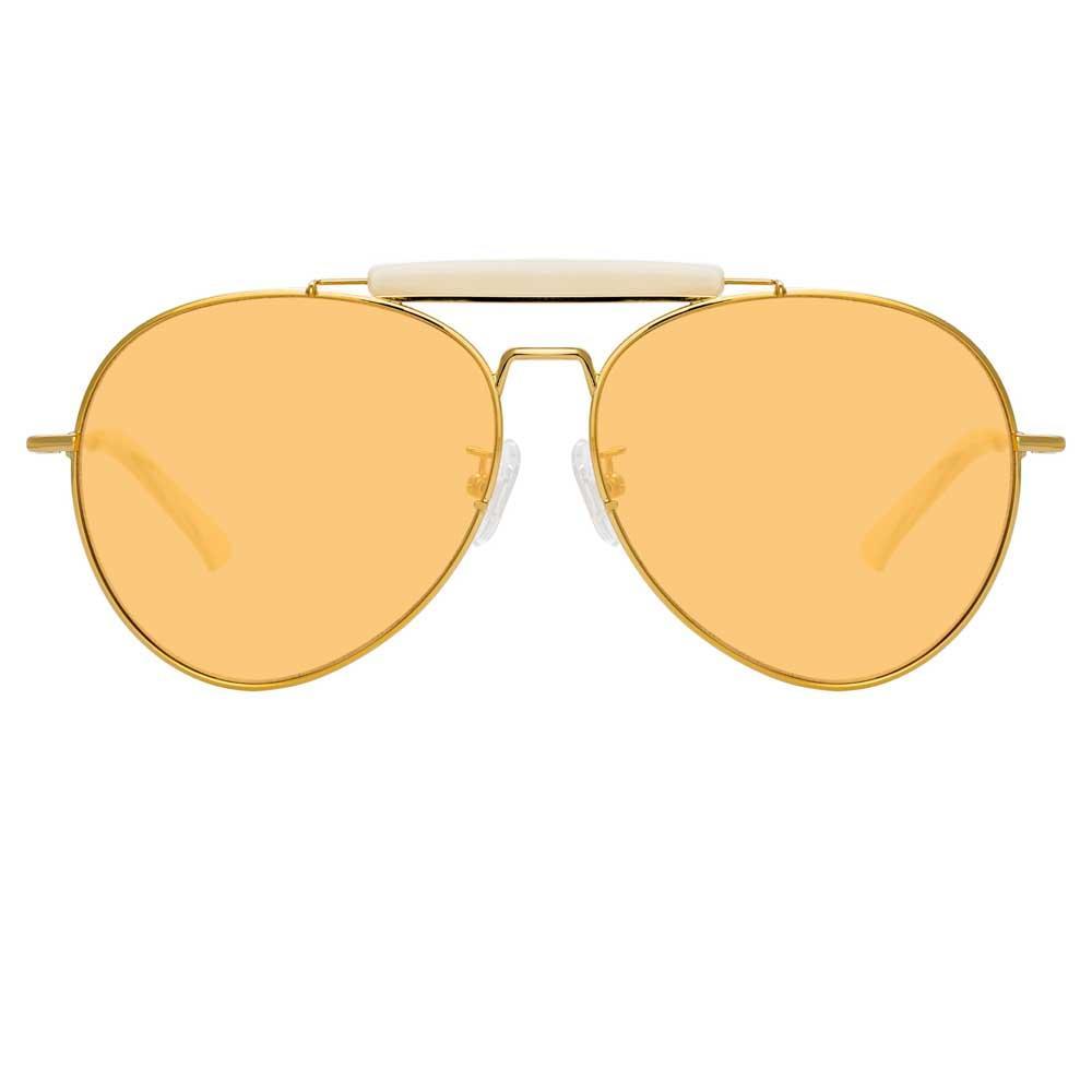 Color_DVN187C4SUN - Dries Van Noten 187 C4 Aviator Sunglasses