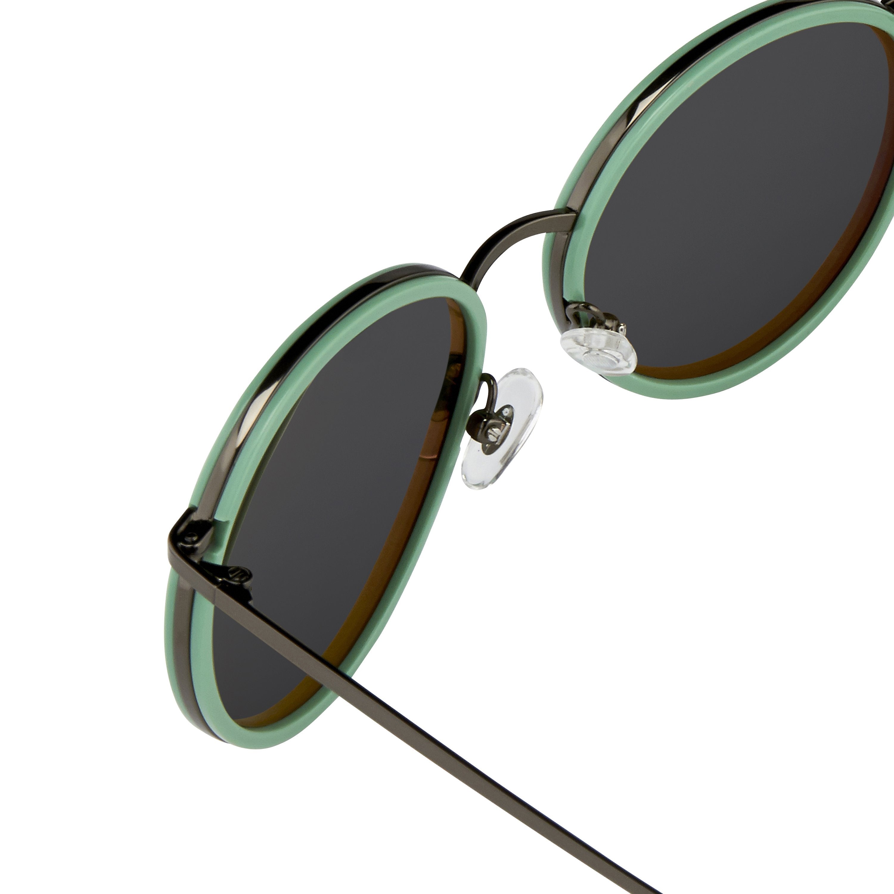 Color_DVN95C1SUN - Dries van Noten 95 C1 Oval Sunglasses