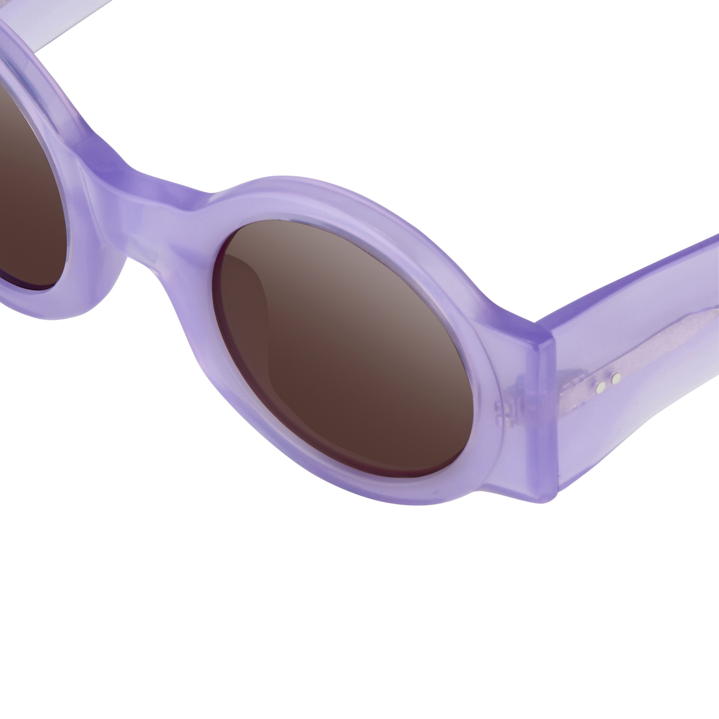 Color_DVN98C12SUN - Dries van Noten 98 C12 Round Sunglasses