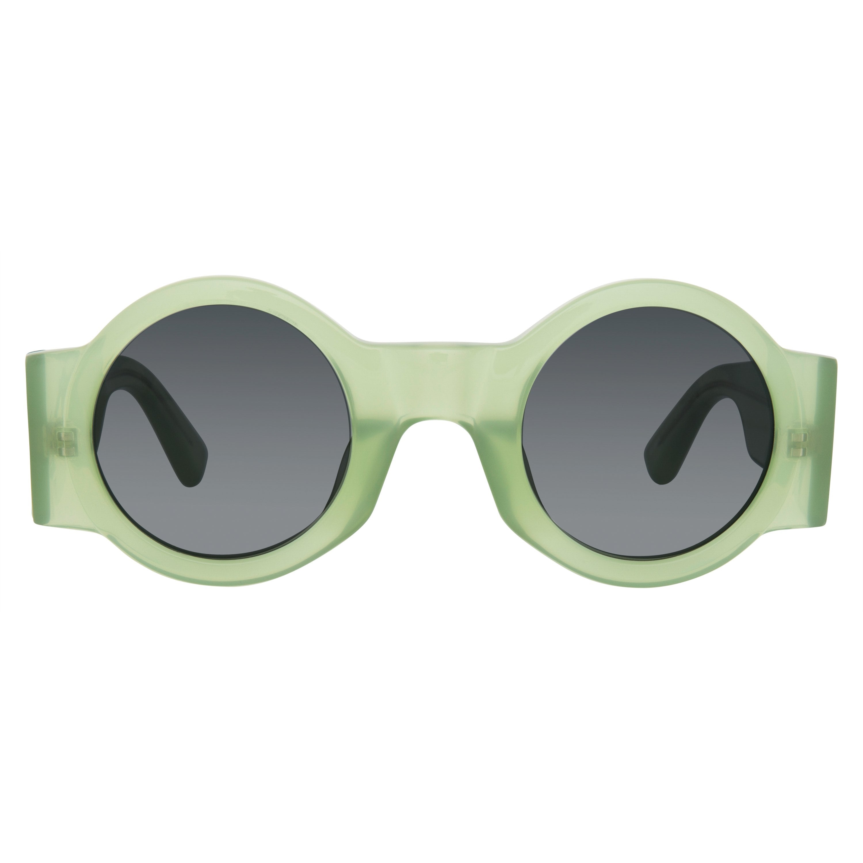 Color_DVN98C14SUN - Dries van Noten 98 C14 Round Sunglasses