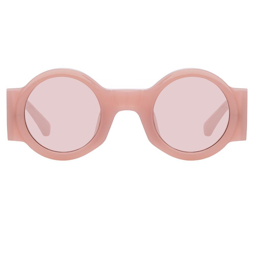 Color_DVN98C20SUN - Dries Van Noten 98 Round Sunglasses in Pink