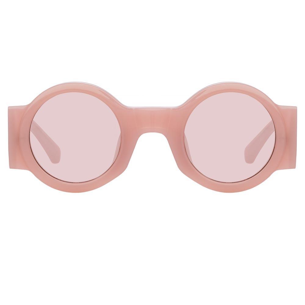 Color_DVN98C20SUN - Dries Van Noten 98 Round Sunglasses in Pink