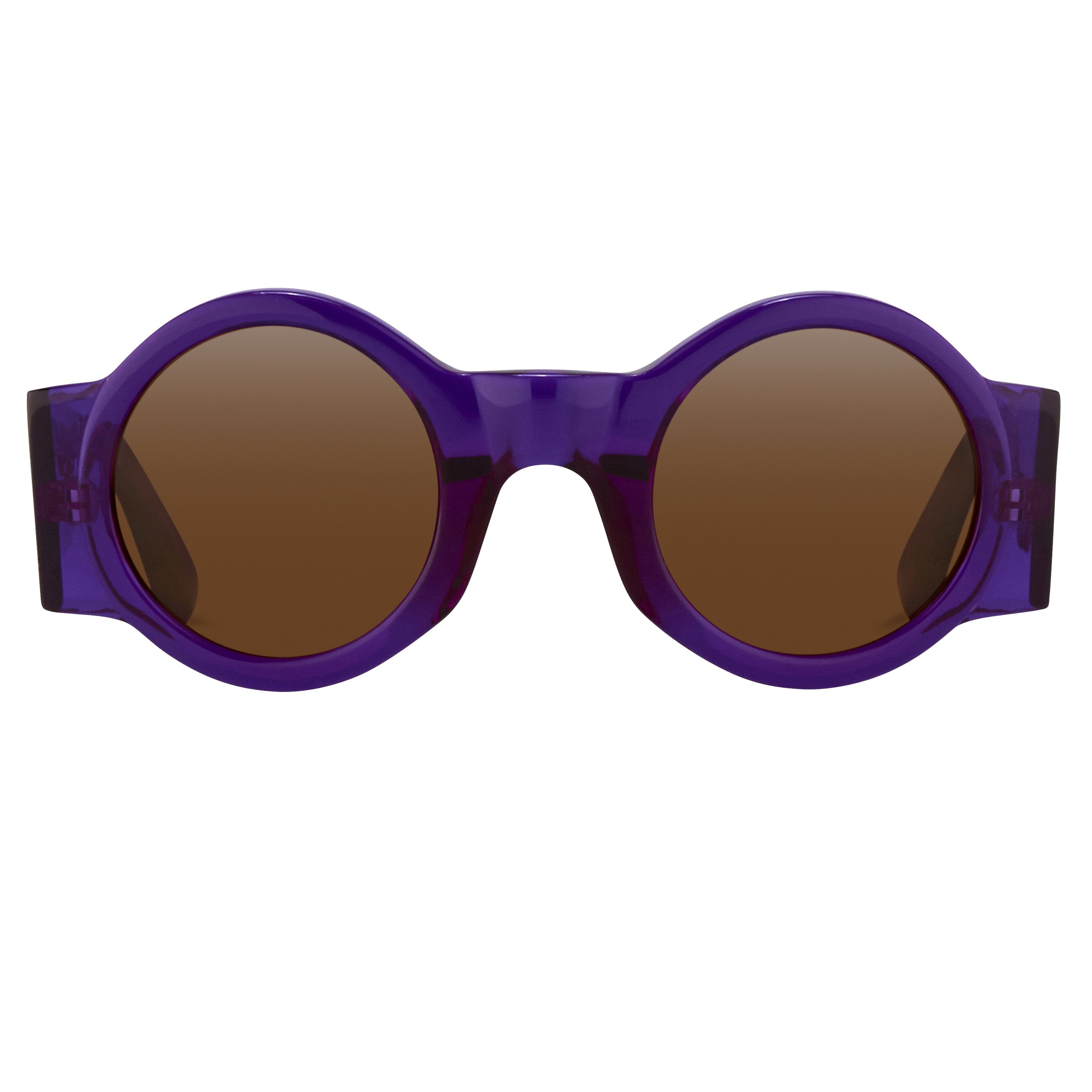 Color_DVN98C6SUN - Dries van Noten 98 C6 Round Sunglasses