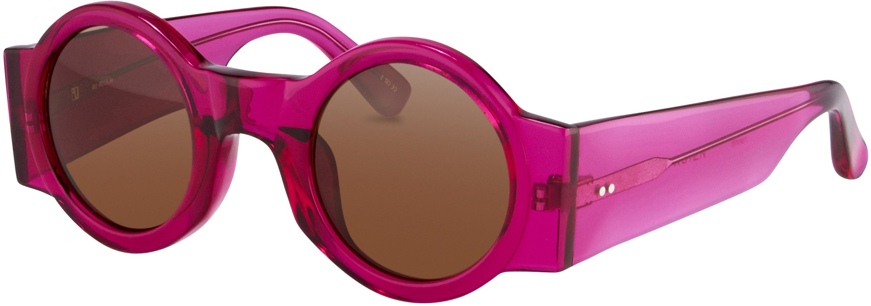 Color_DVN98C7SUN - Dries van Noten 98 C7 Round Sunglasses