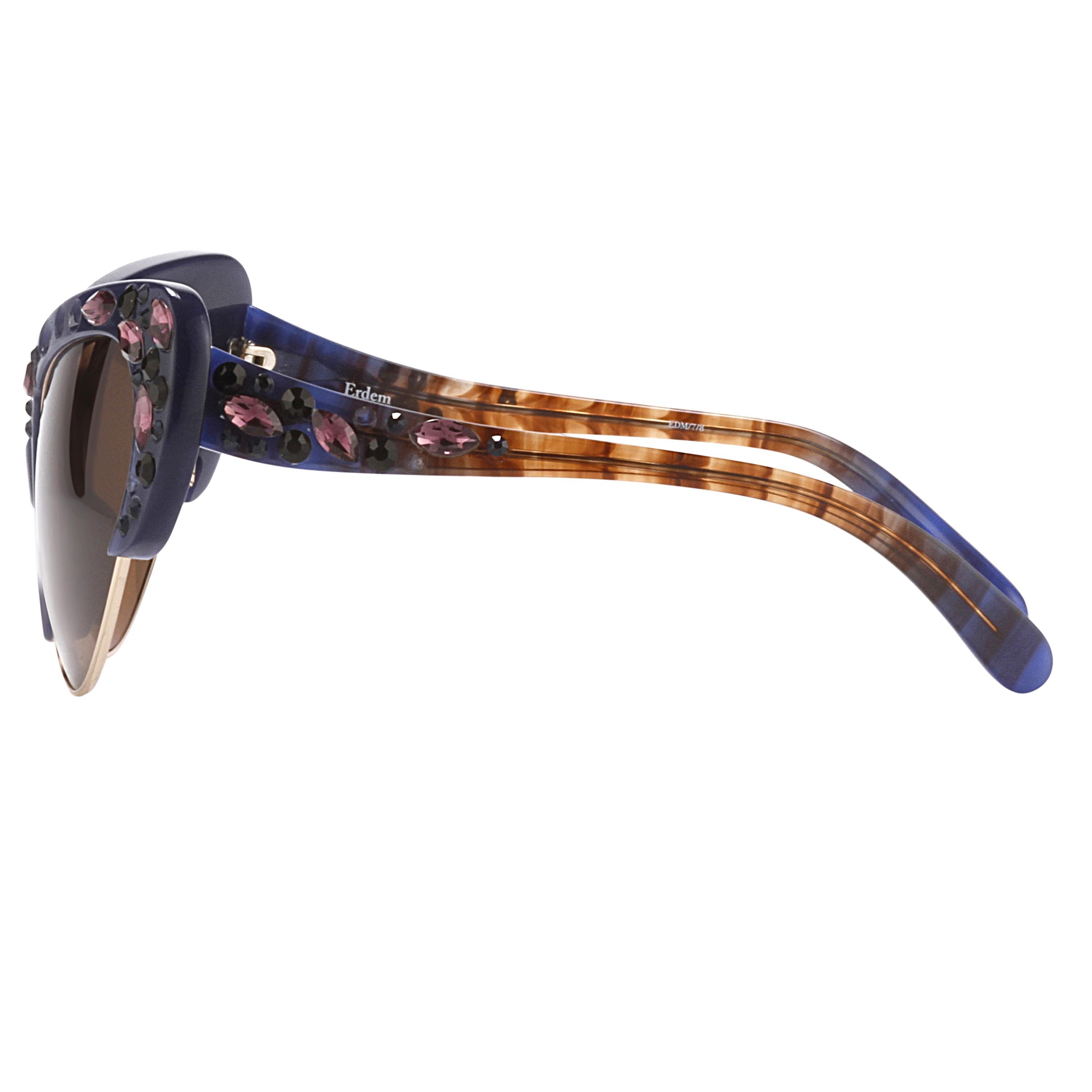 Color_EDM7C8SUN - Erdem 7 C8 Cat Eye Sunglasses