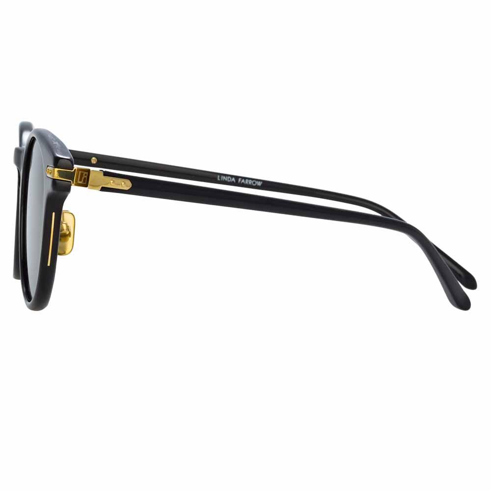 Color_LF25C7SUN - Bay D-Frame Sunglasses in Black - Default Title / LF25C10SUN