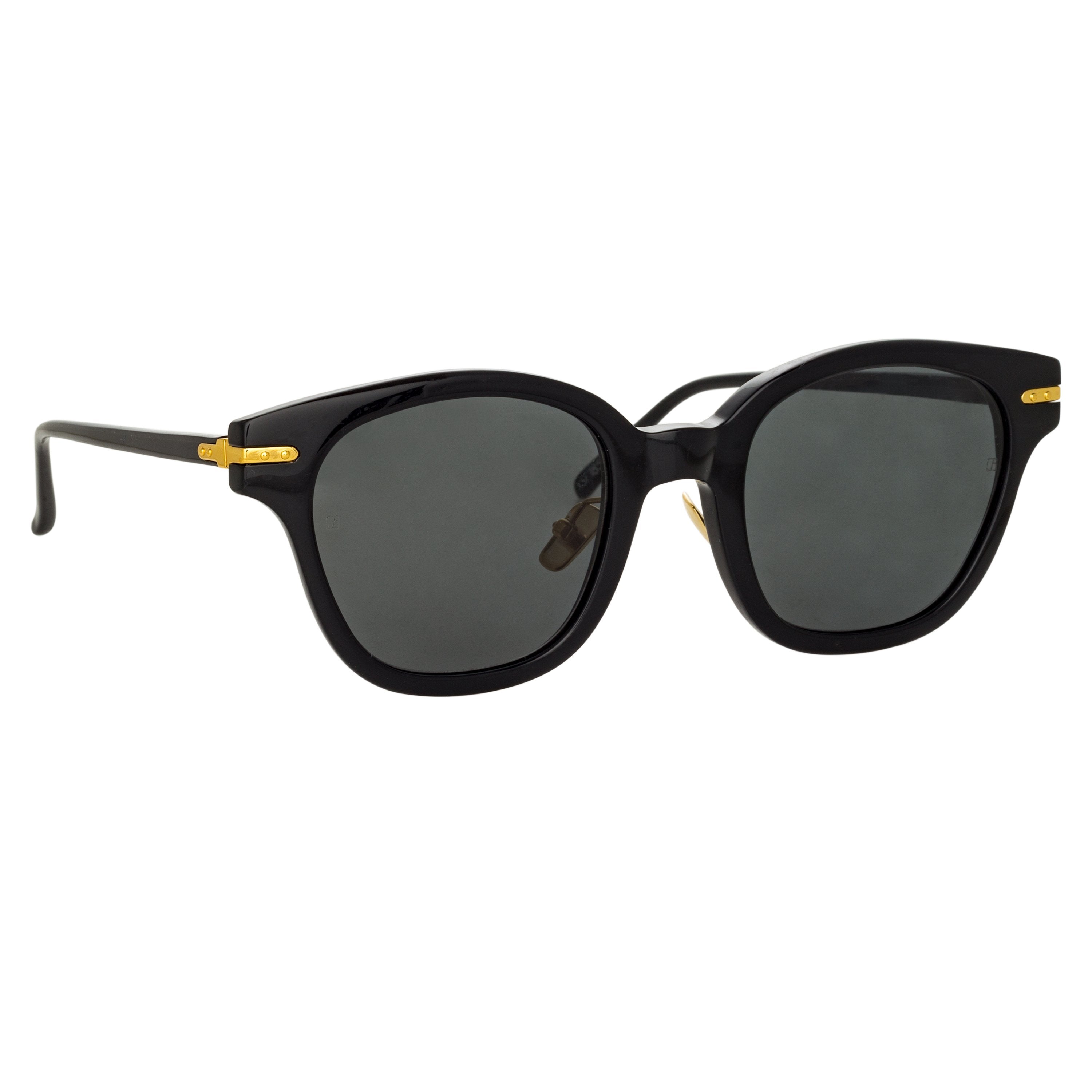 Color_LF42C4SUN - Atkins D-Frame Sunglasses in Black