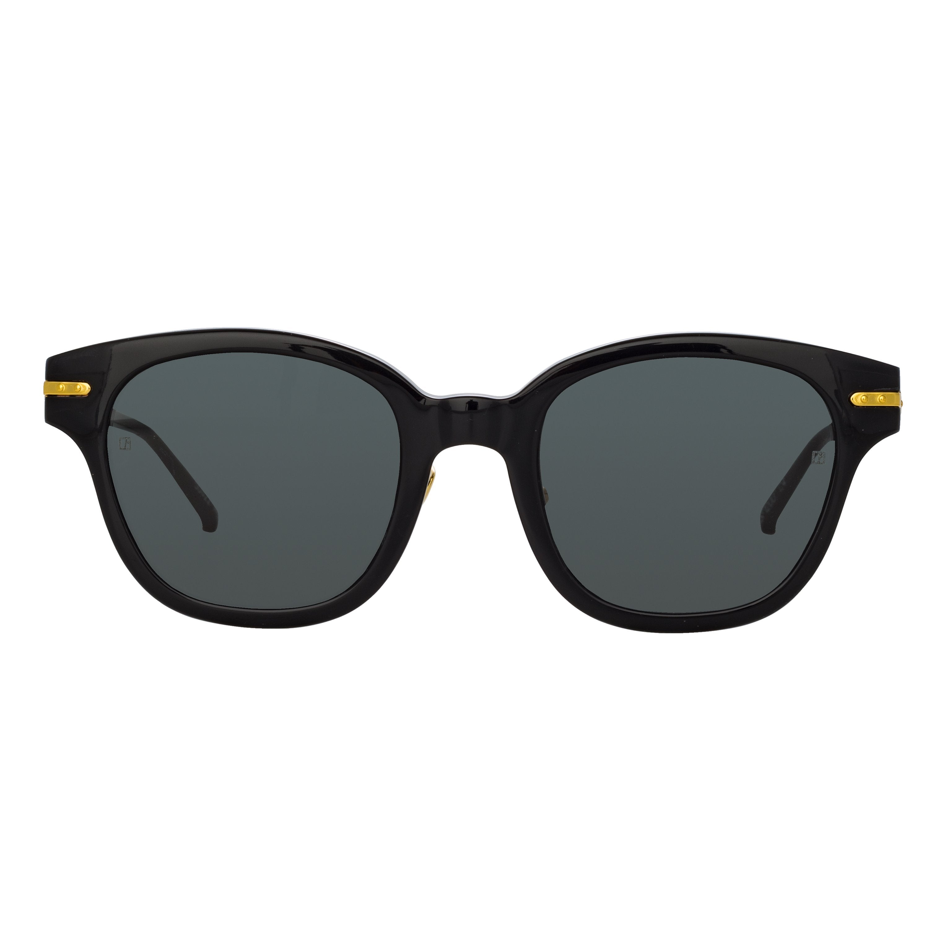 Color_LF42C4SUN - Atkins D-Frame Sunglasses in Black