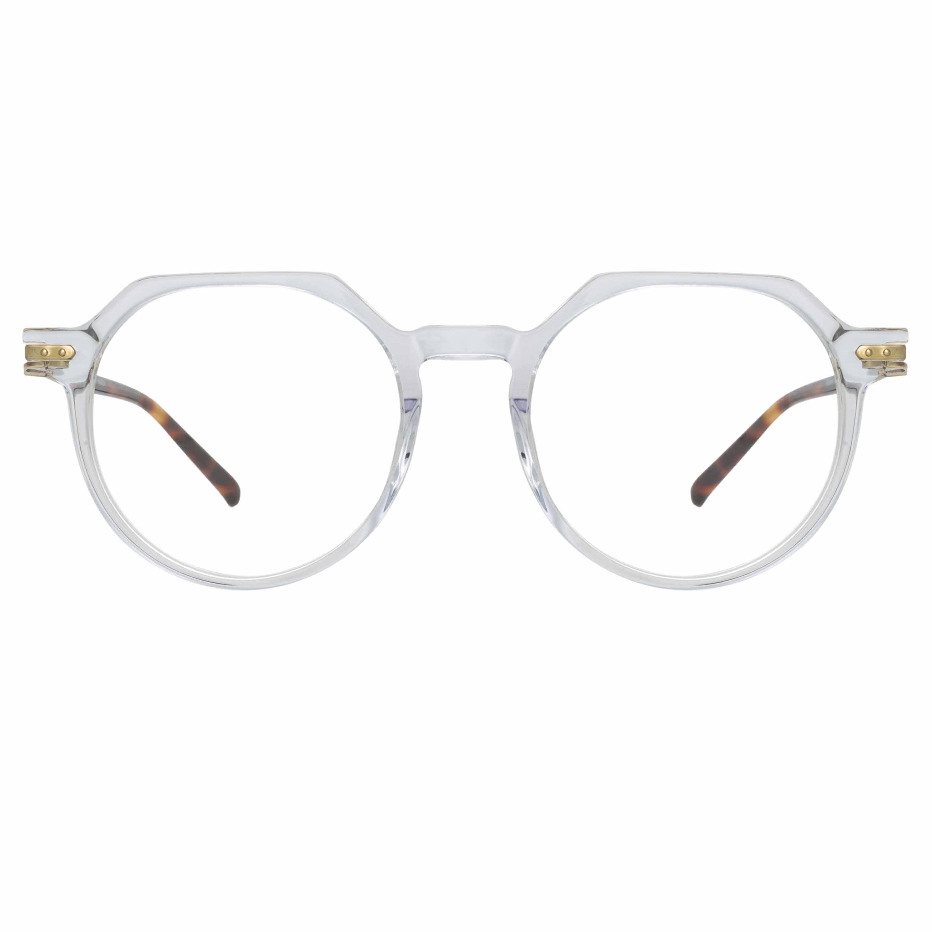 Color_LF50C3OPT - Griffin Oval Optical Frame in Clear