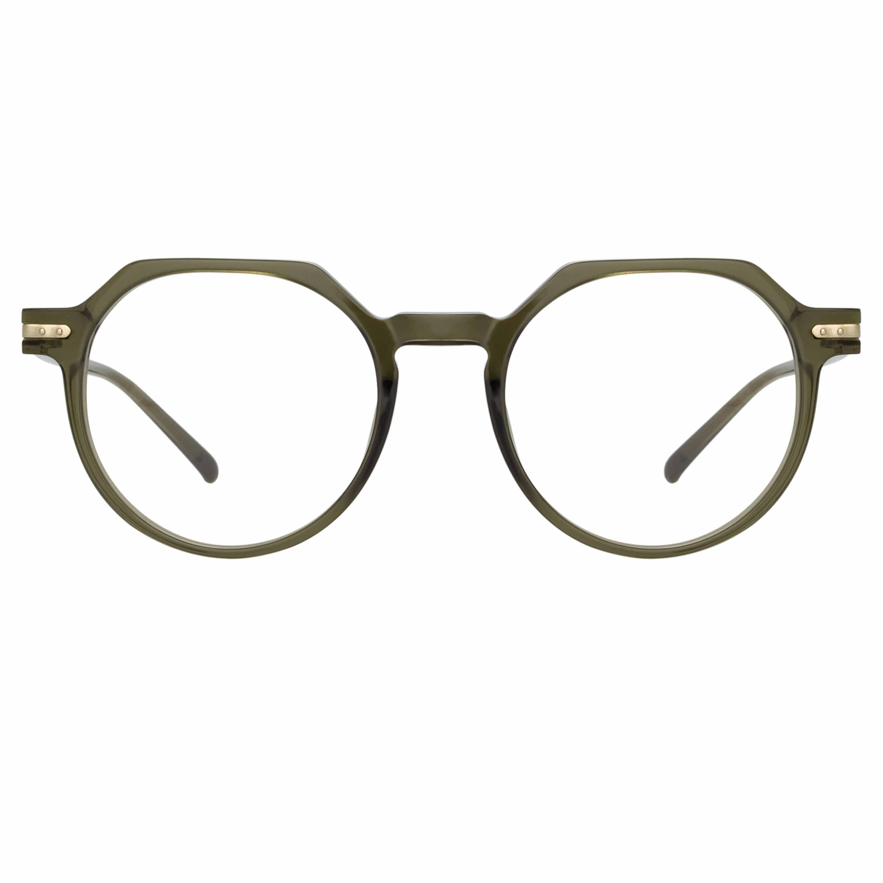 Color_LF50C4OPT - Griffin Oval Optical Frame in Green