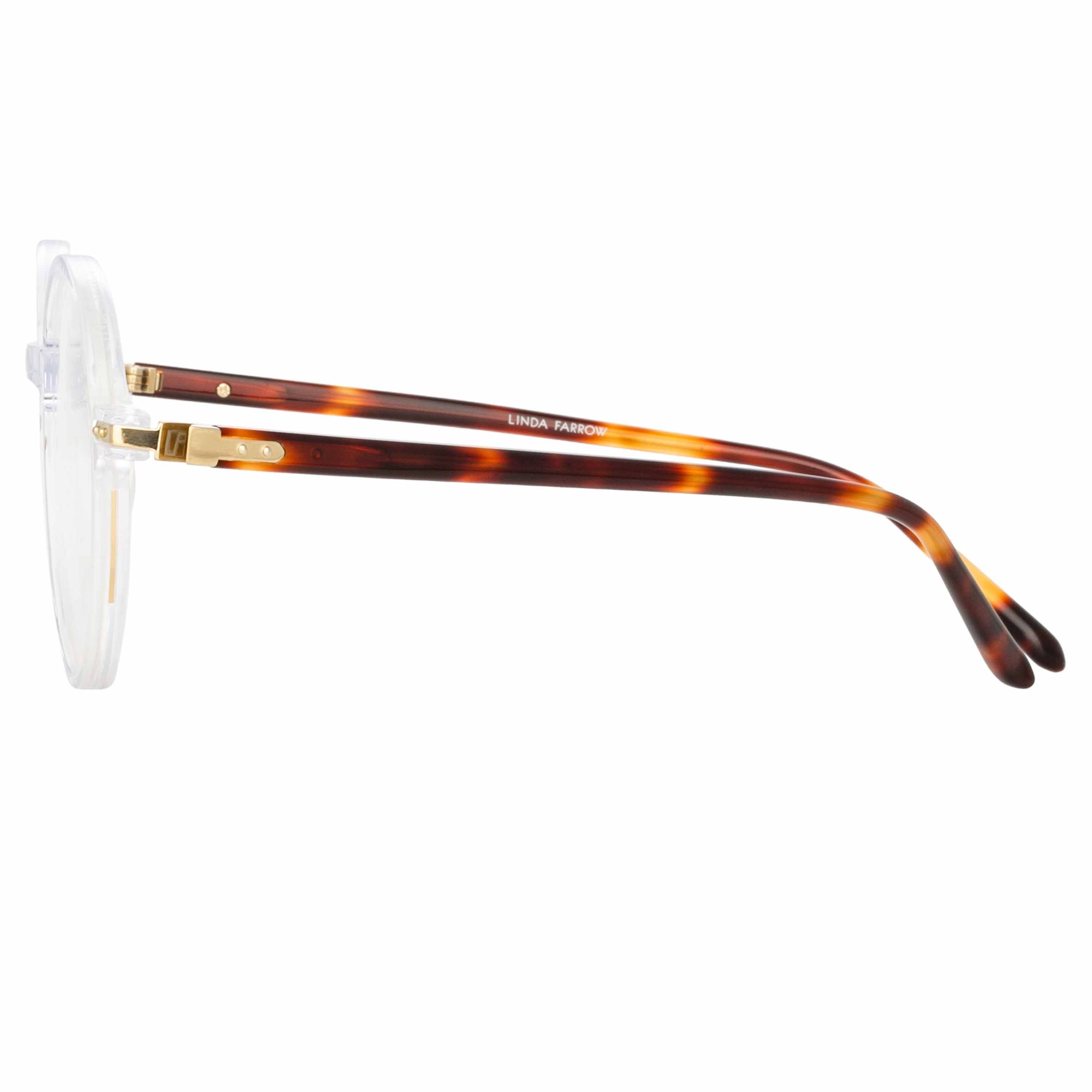 Color_LF51C3OPT - Merrick Oval Optical Frame in Clear