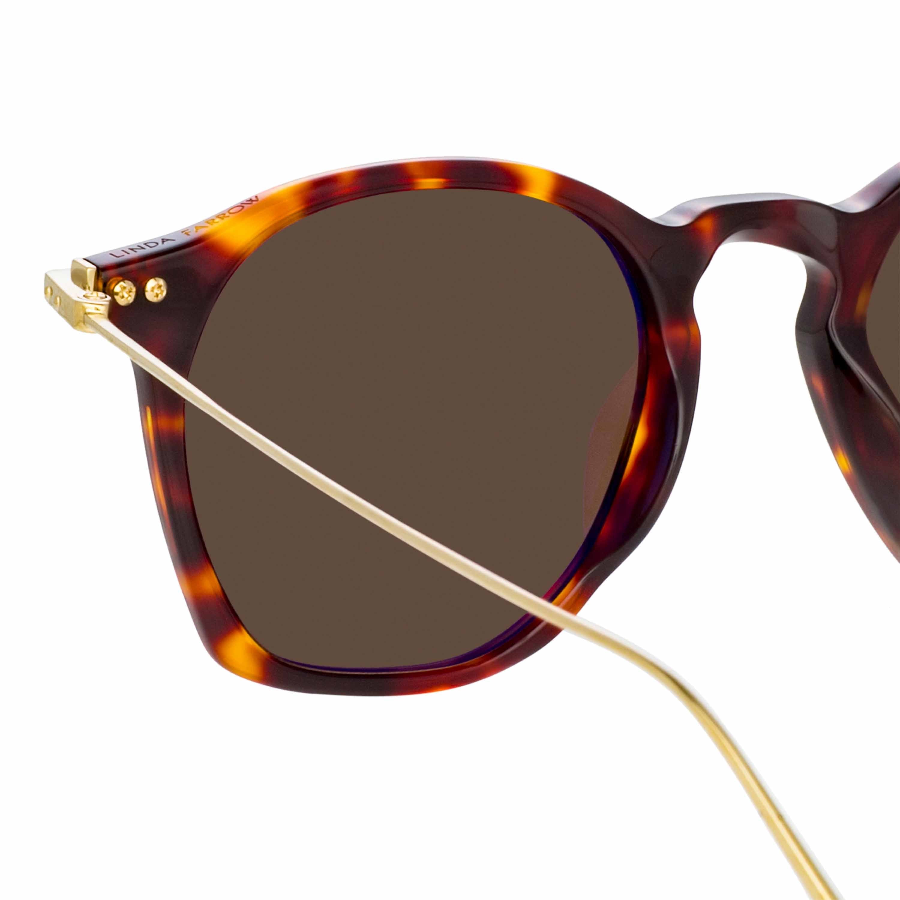 Color_LF52C7SUN - Mila Square Sunglasses in Tortoiseshell