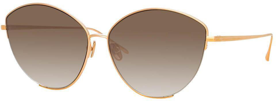 Color_LFL1008C5SUN - Ella Cat Eye Sunglasses in Rose Gold