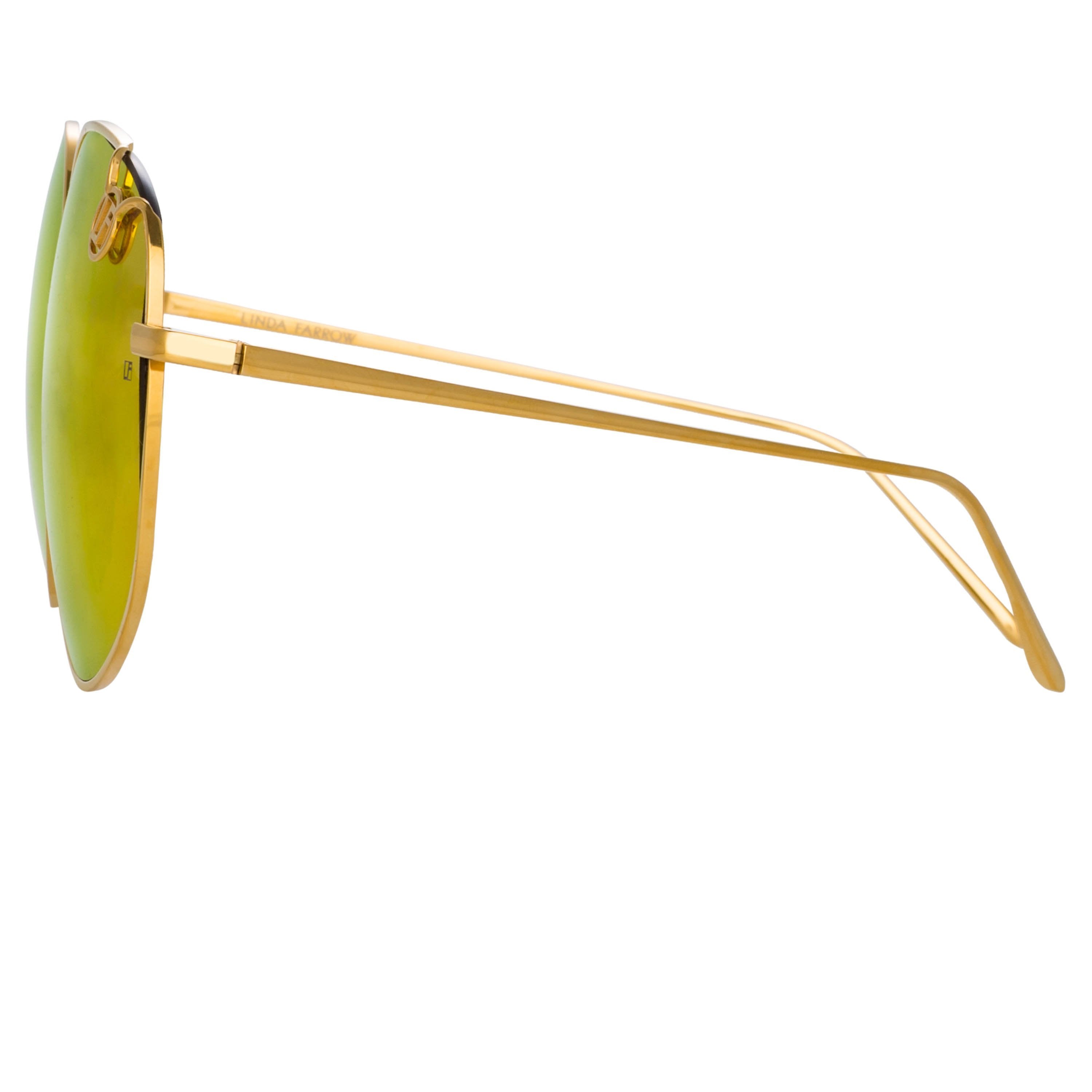 Color_LFL1056C8SUN - Marisa Oversized Sunglasses in Yellow Gold and Red