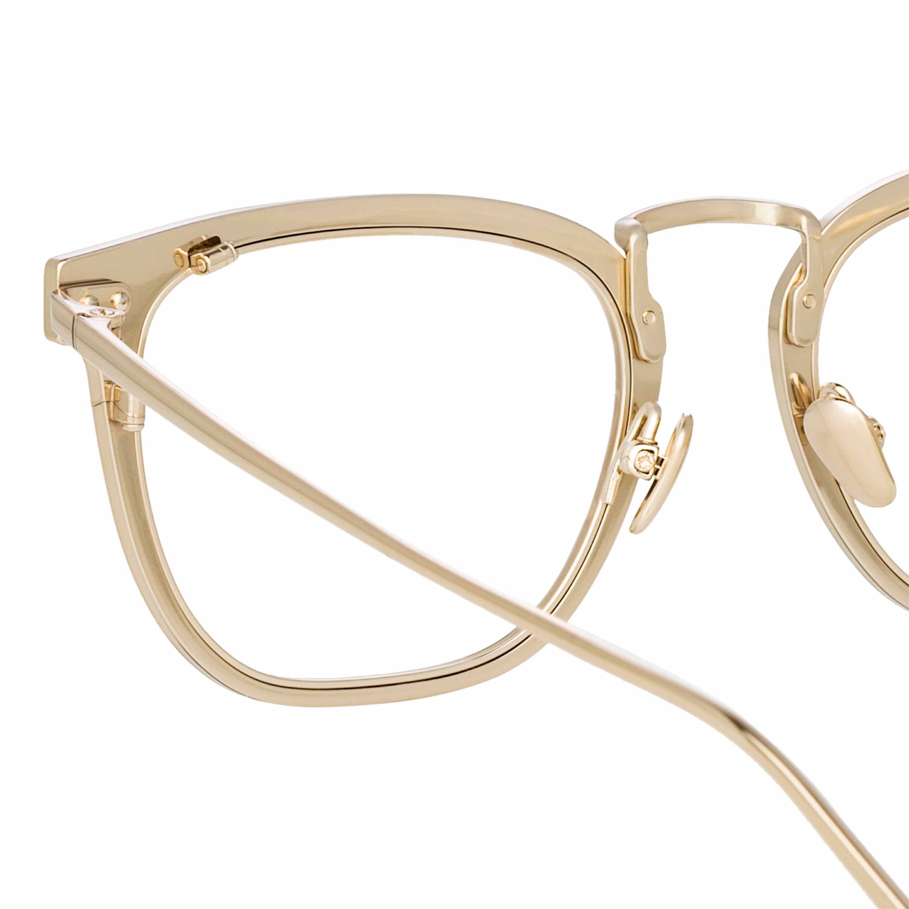 Color_LFL1114C6OPT - Carson Optical D-Frame in Light Gold and Brown