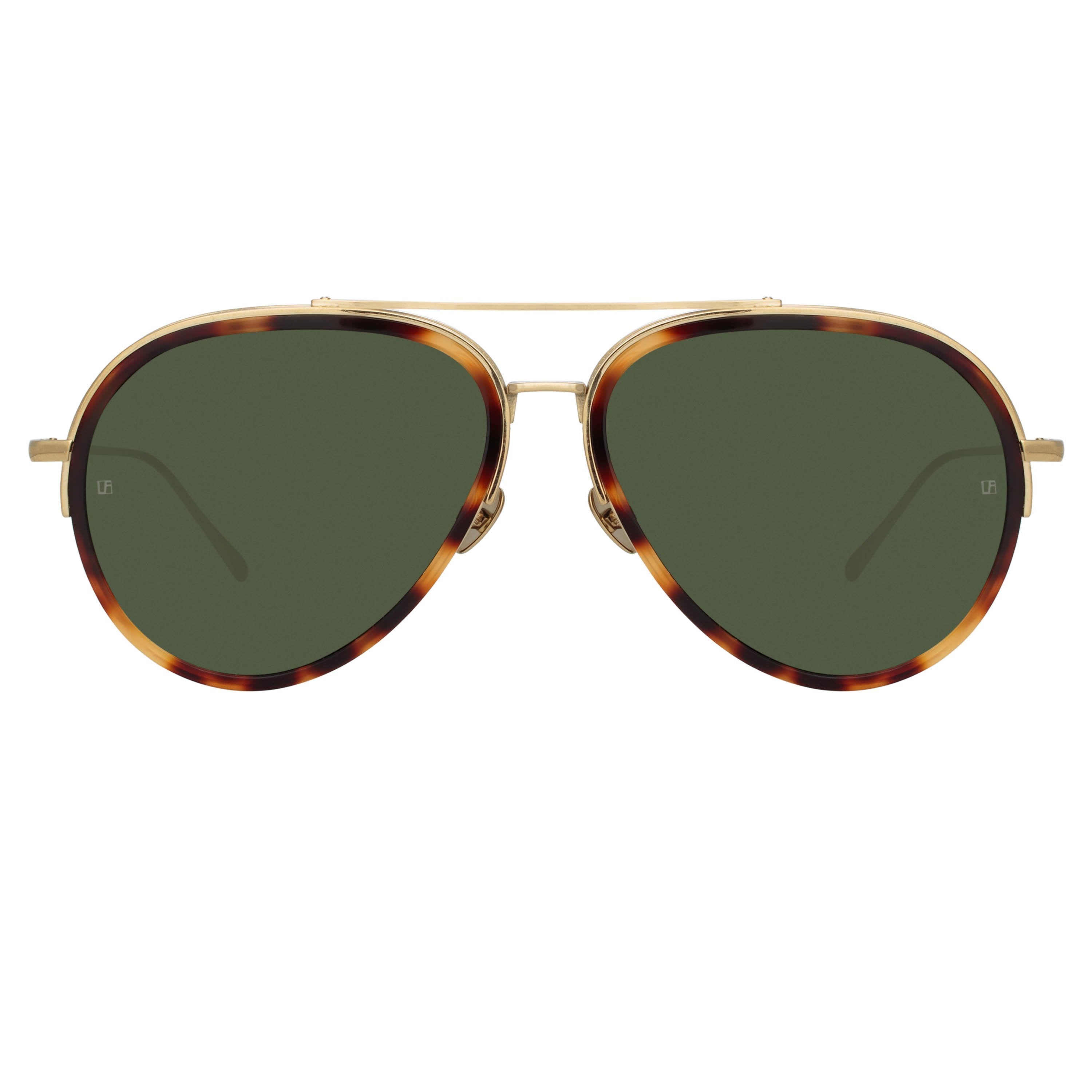 Color_LFL1118C2SUN - Abel Aviator Sunglasses in Tortoiseshell
