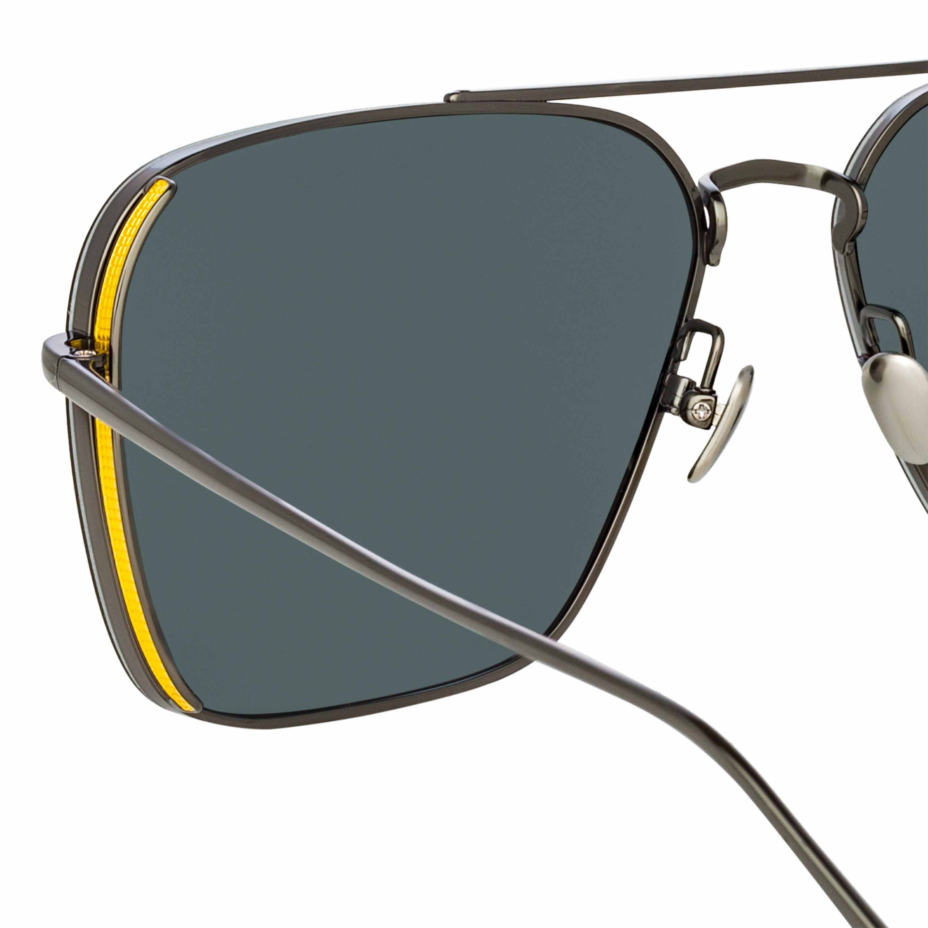 Color_LFL1122C3SUN - Asher Aviator Sunglasses in Nickel