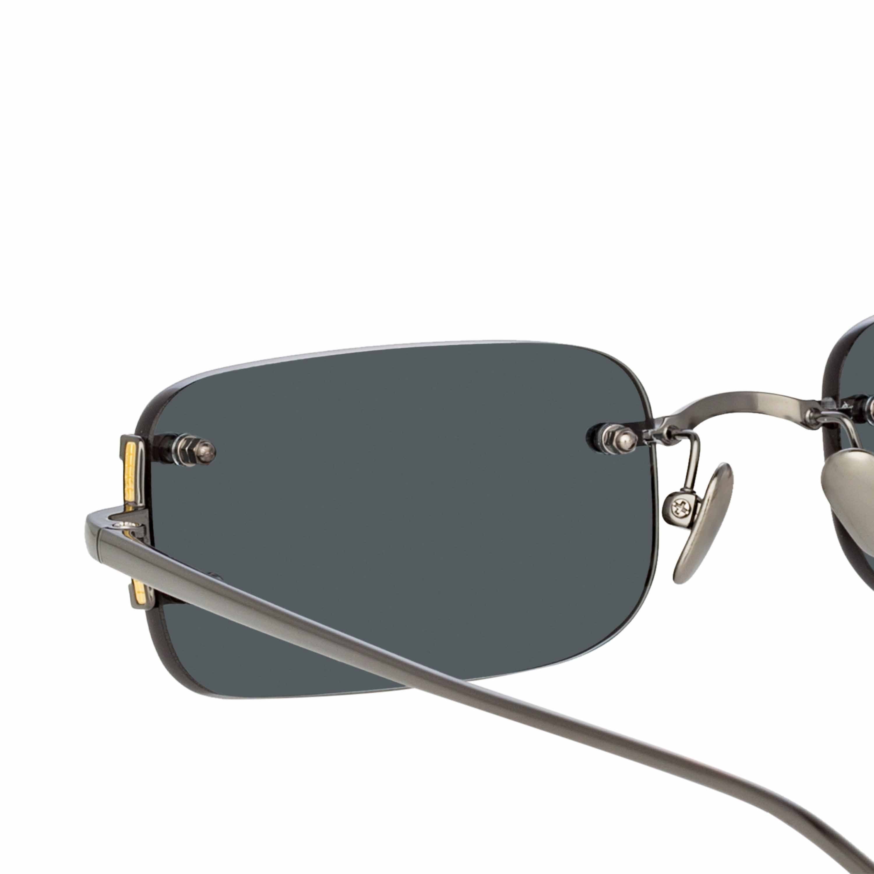 Color_LFL1131C4SUN - Taylor Rectangular Sunglasses in Nickel