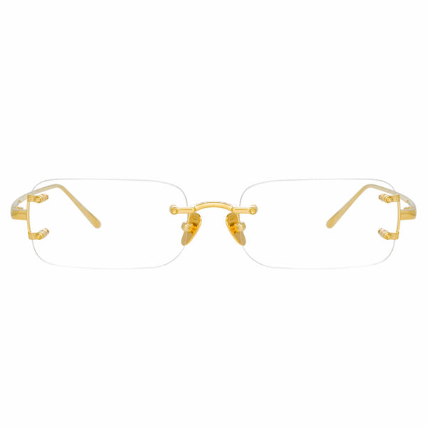 Color_LFL1131C5OPT - Taylor Rectangular Optical Frame in Yellow Gold