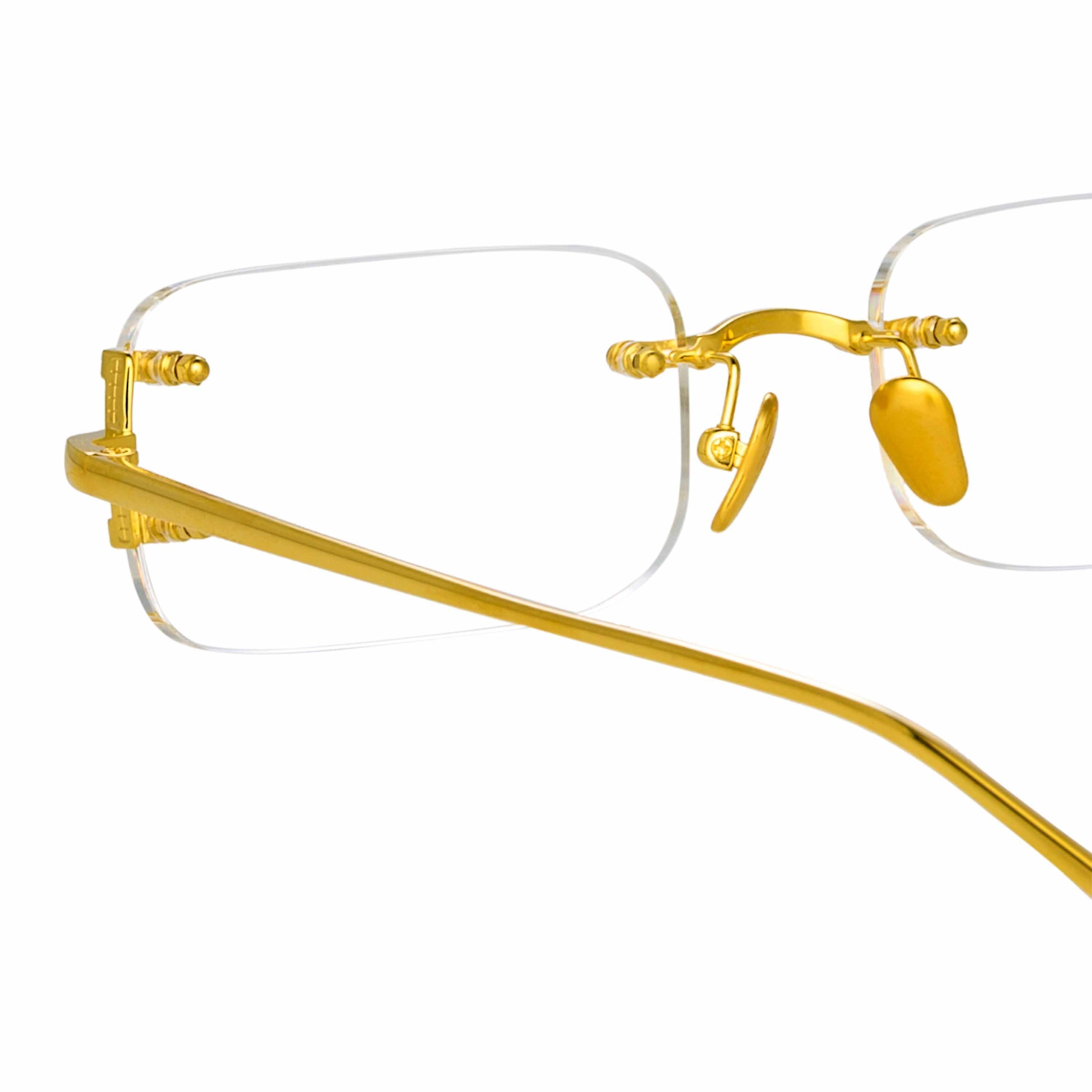 Color_LFL1131C5OPT - Taylor Rectangular Optical Frame in Yellow Gold