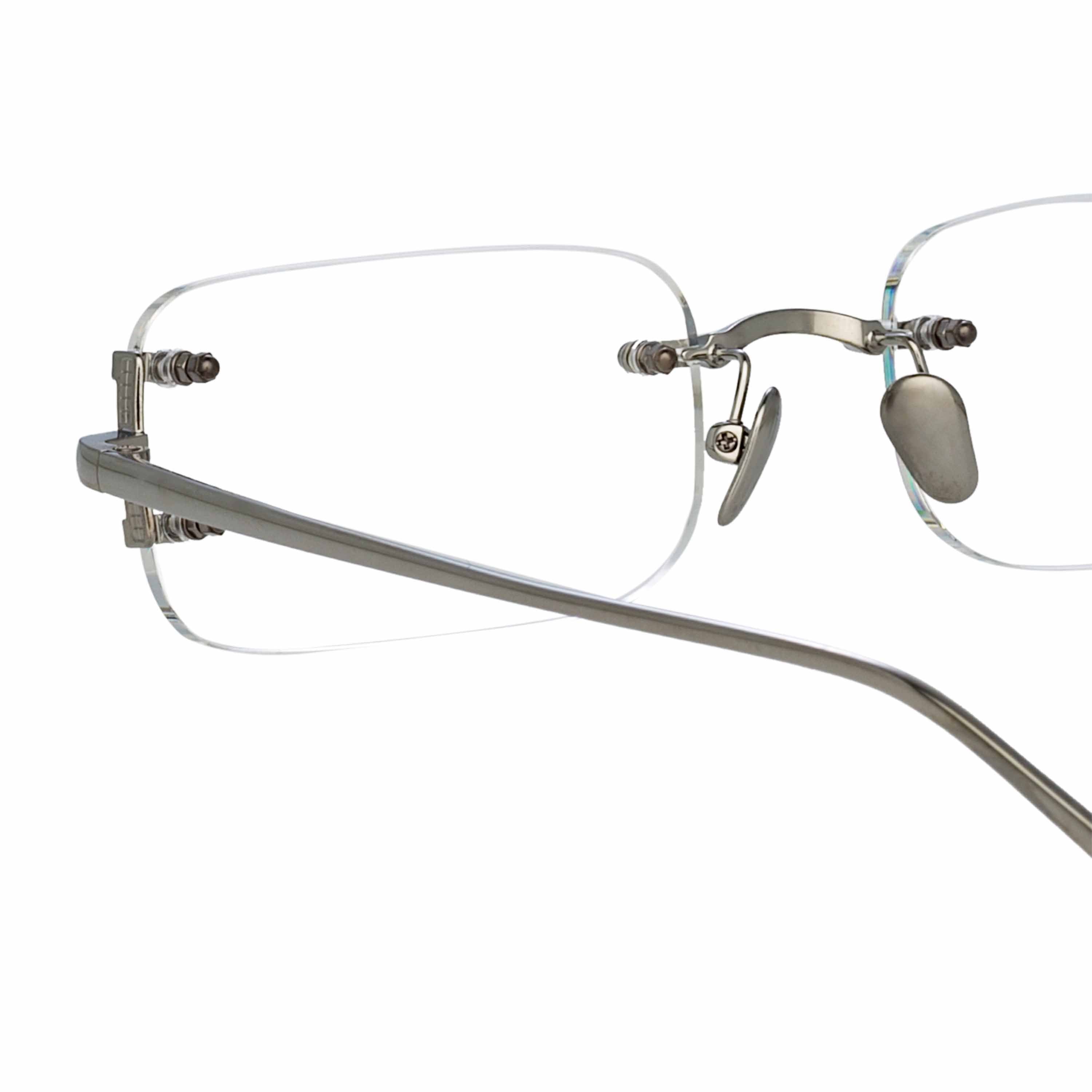 Color_LFL1131C6OPT - Taylor Rectangular Optical Frame in White Gold