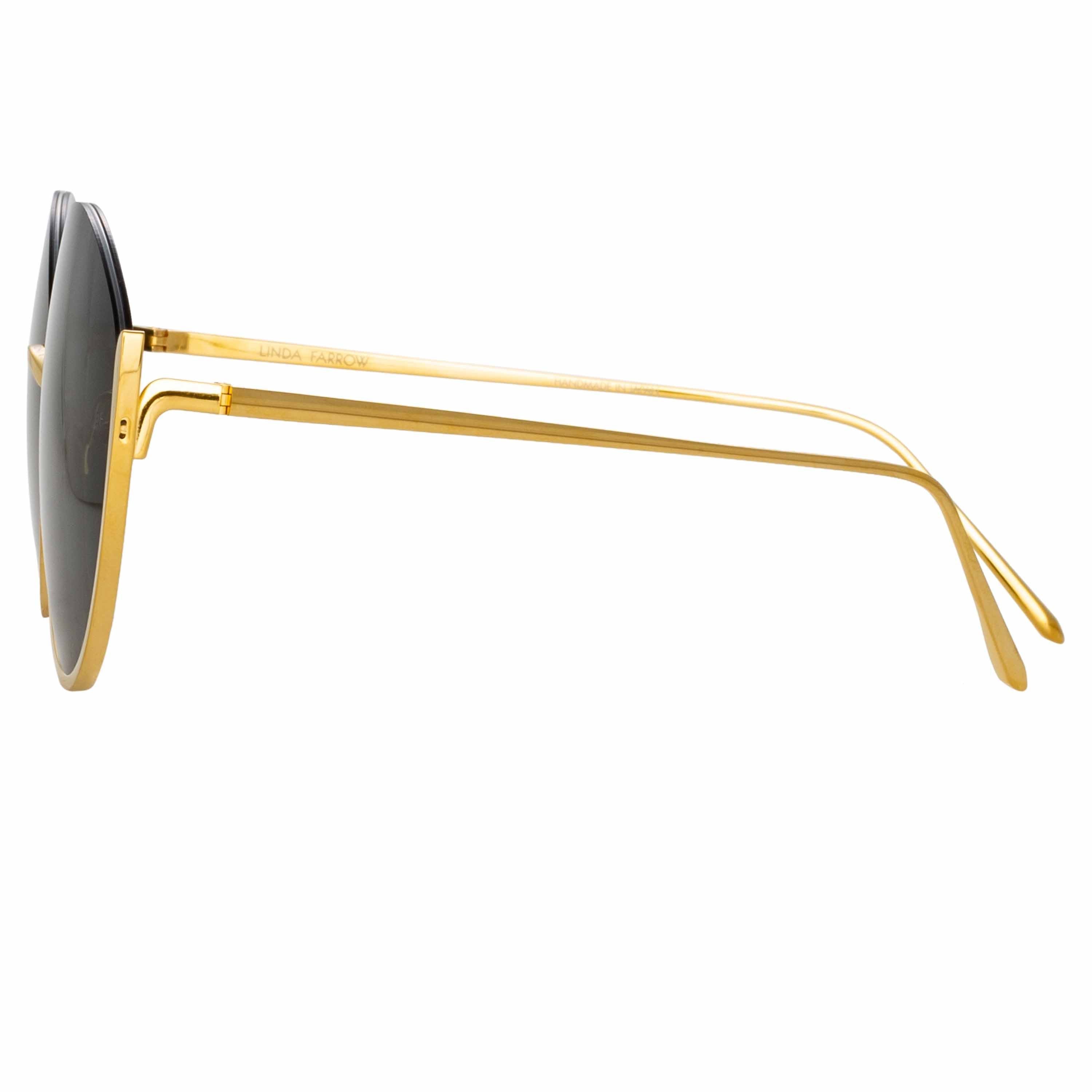 Color_LFL1144C1SUN - Rae Cat Eye Sunglasses in Yellow Gold