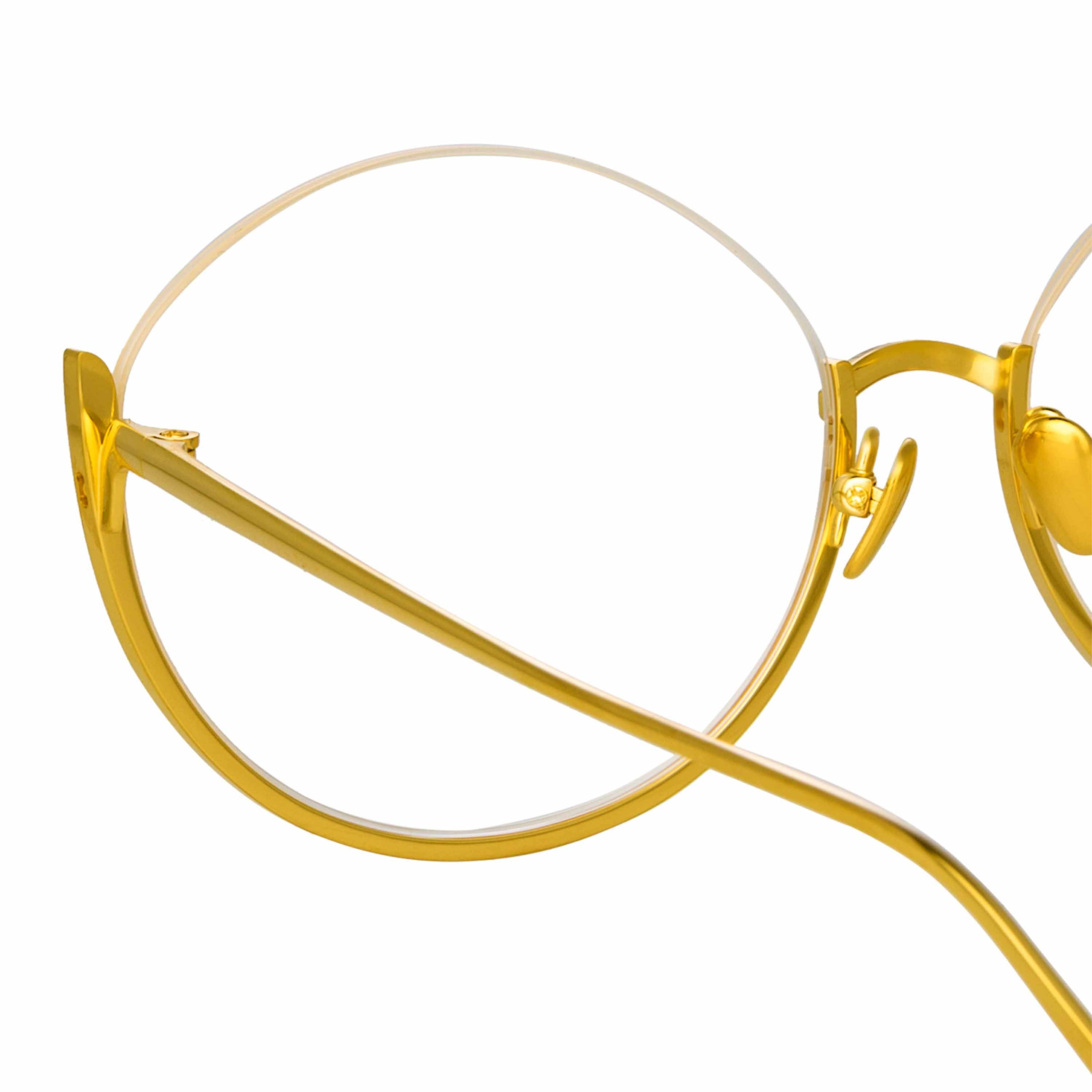 Color_LFL1144C5OPT - Rae Cat Eye Optical Frame in Yellow Gold