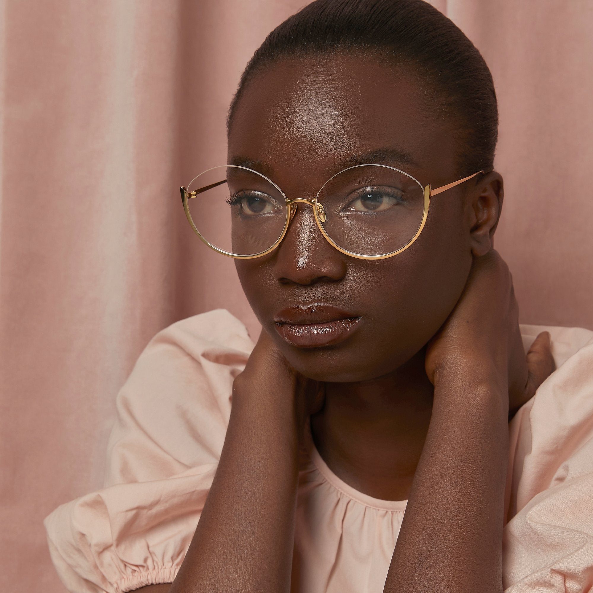 Color_LFL1144C6OPT - Rae Cat Eye Optical Frame in Rose Gold