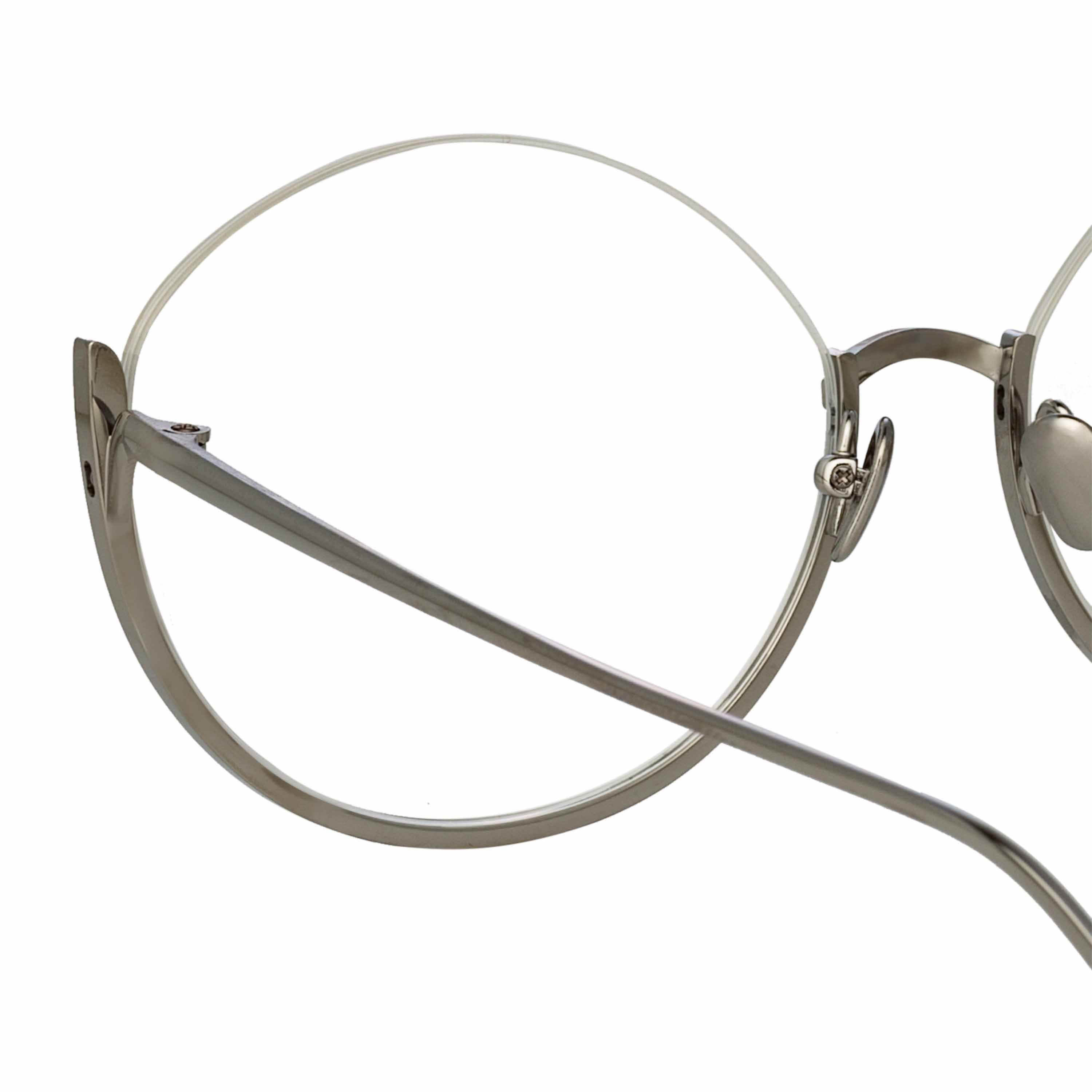 Color_LFL1144C7OPT - Rae Cat Eye Optical Frame in White Gold