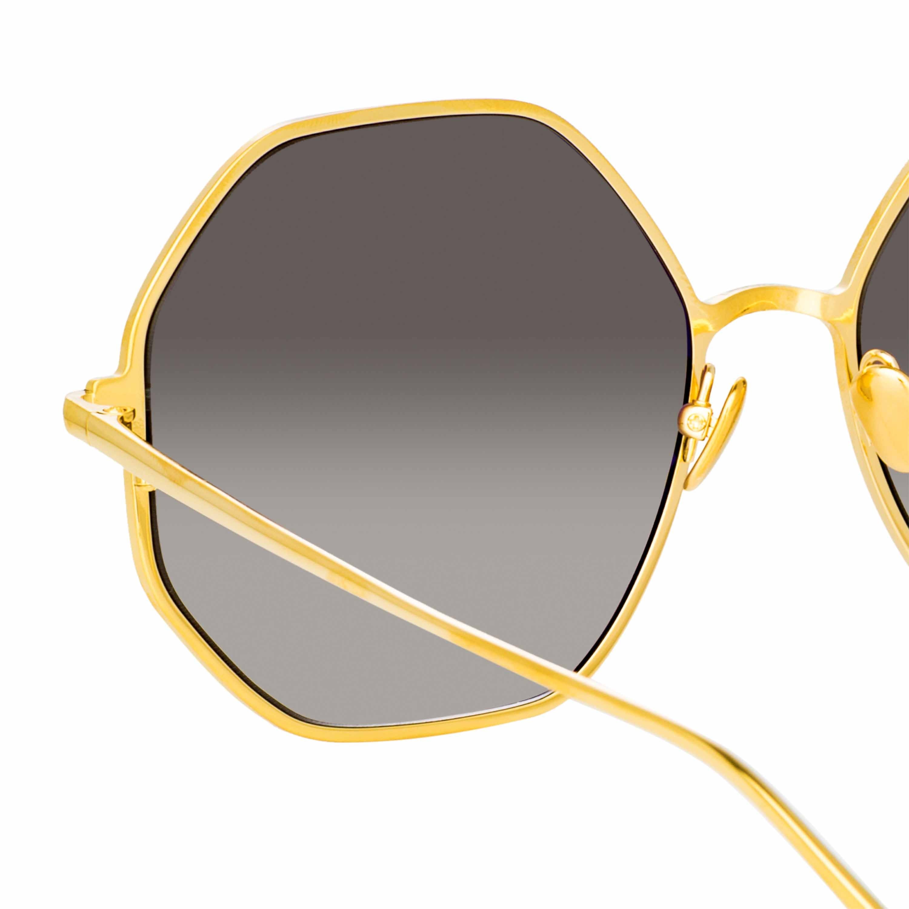 Color_LFL1148C1SUN - Leif Oversized Sunglasses in Yellow Gold and Black