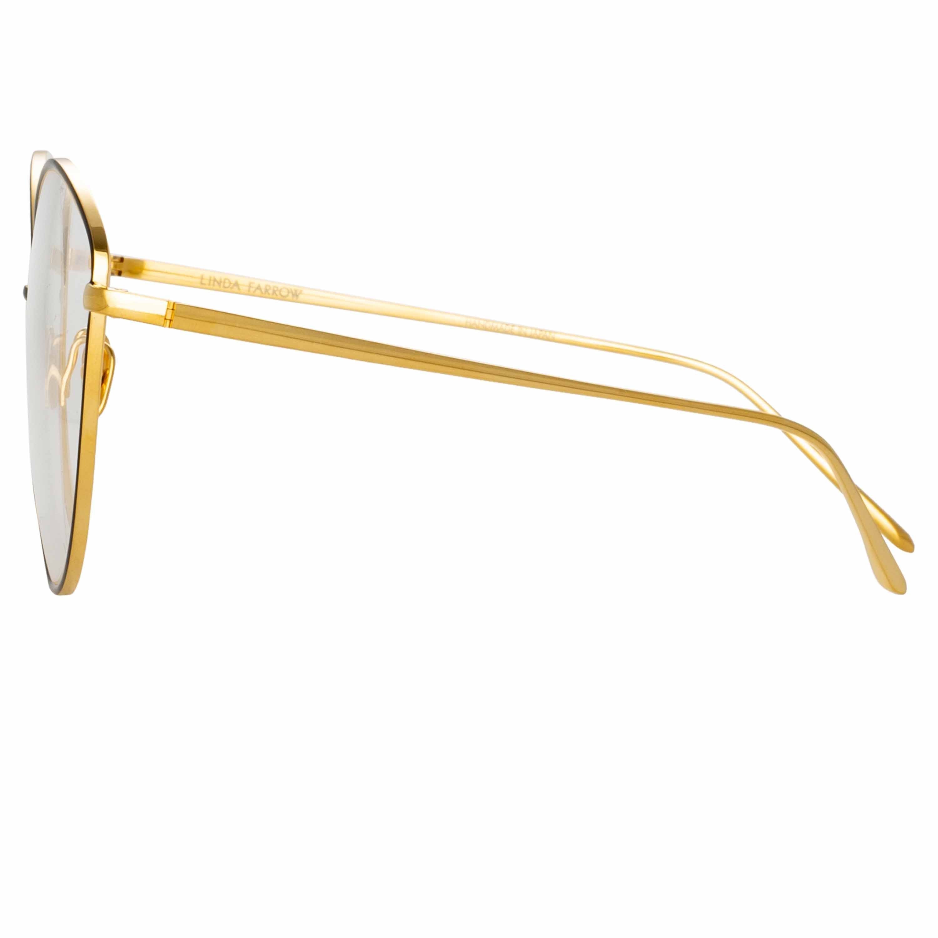 Color_LFL1149C5OPT - Francis Cat Eye Optical Frame in Yellow Gold