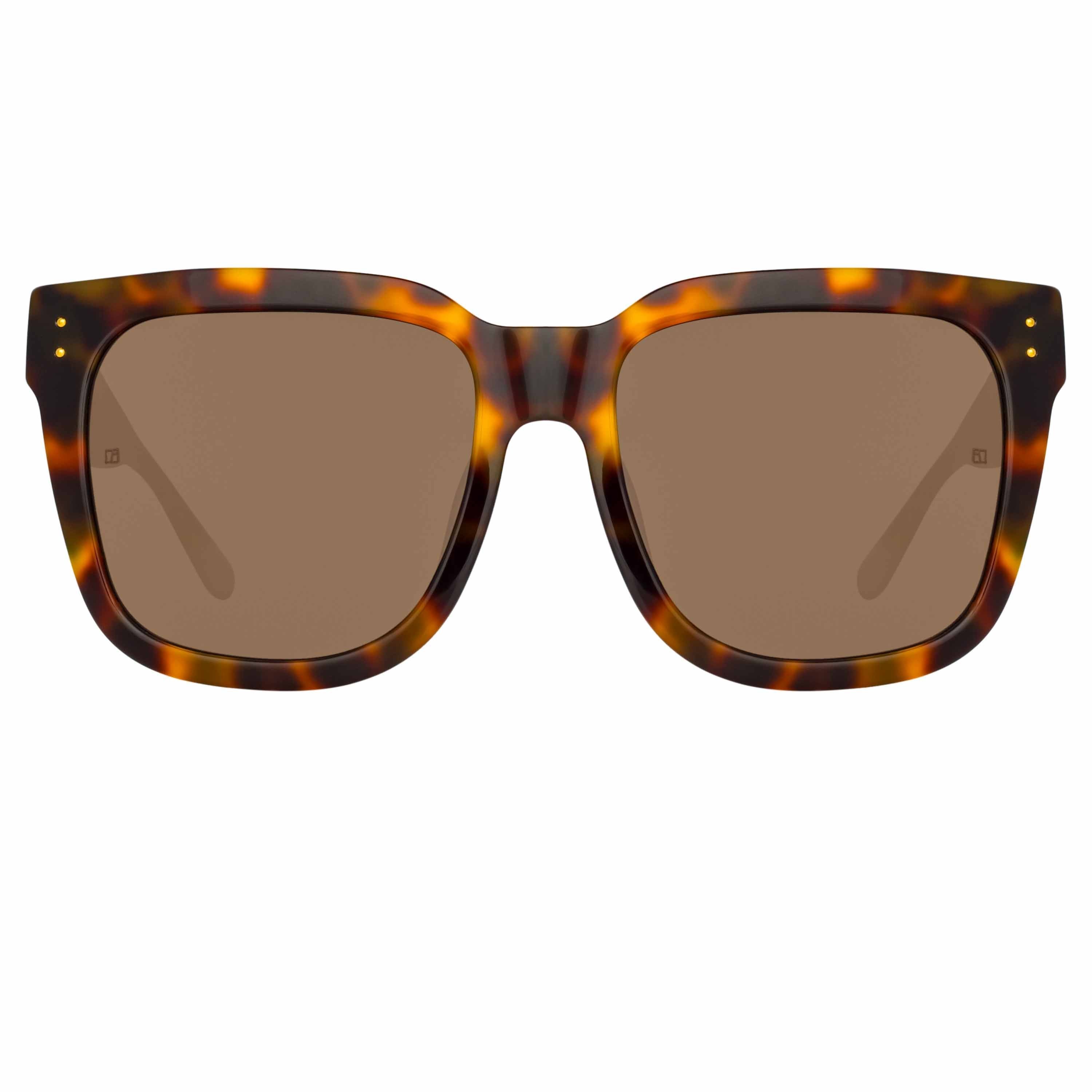 Color_LFL1175C2SUN - Freya Square Sunglasses in Tortoiseshell and Cream