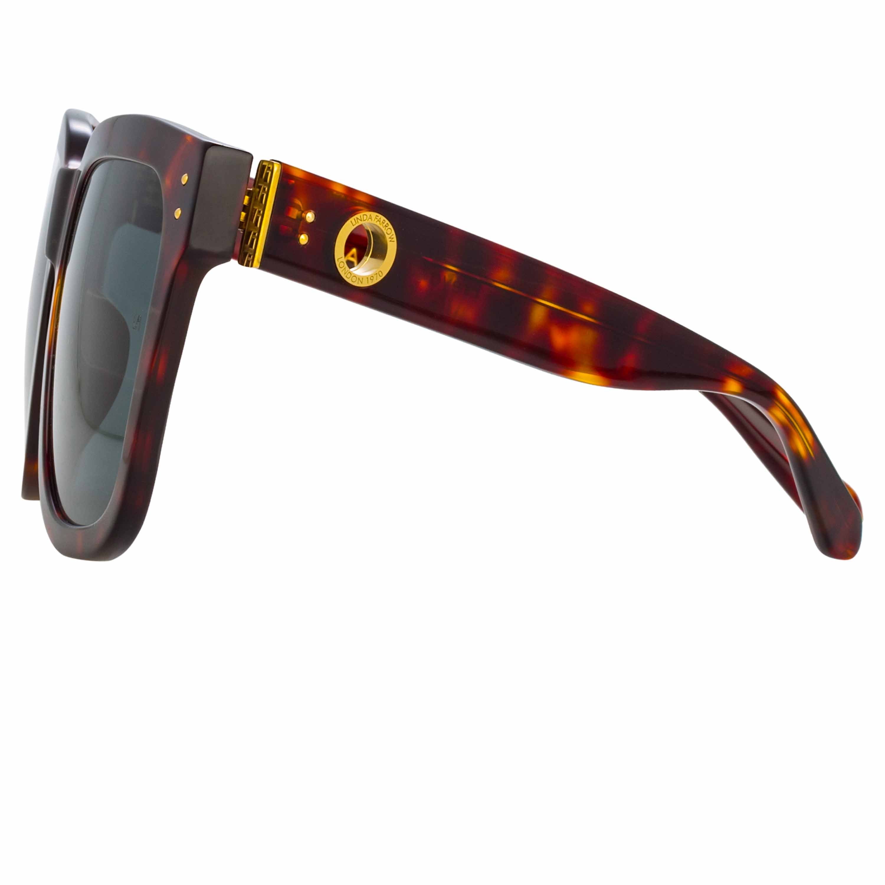 Color_LFL1175C5SUN - Freya Square Sunglasses in Tortoiseshell