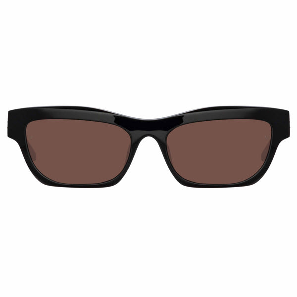 Color_LFL1180C1SUN - Moe Cat Eye Sunglasses in Black